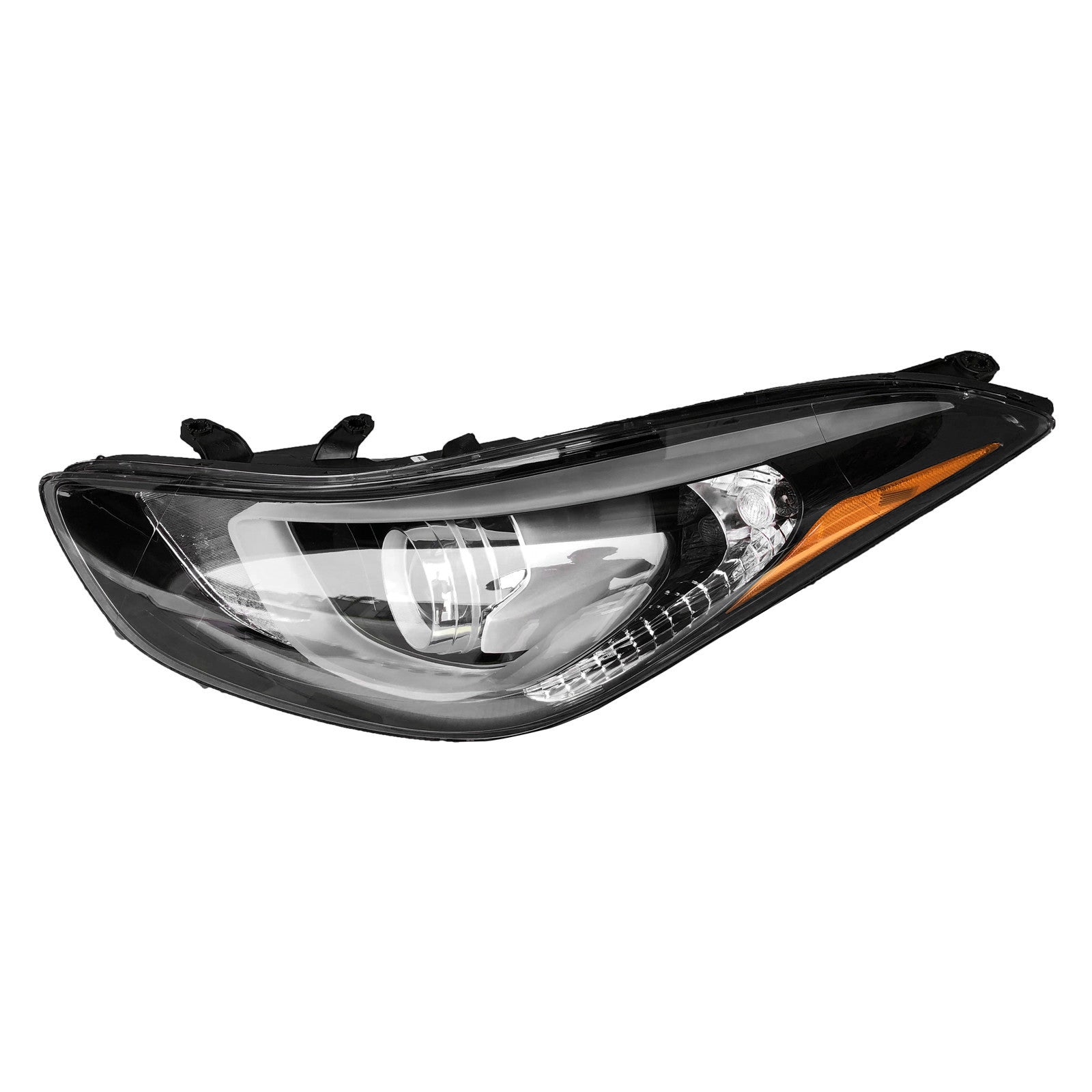 For 2014 2015 2016 Hyundai Elantra Headlight Assembly with LED Projector Driver Side