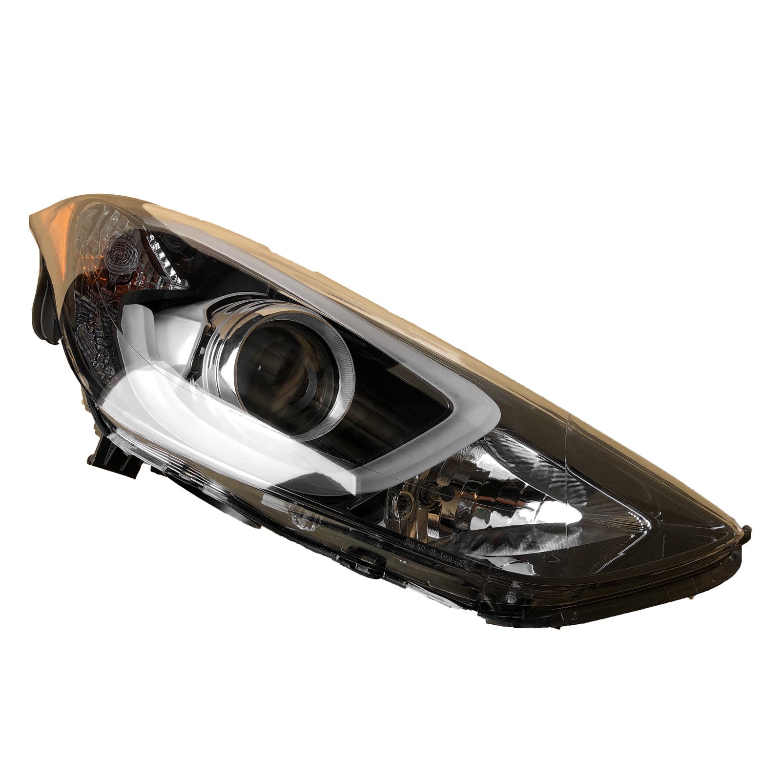 For 2014 2015 2016 Hyundai Elantra Headlight Assembly with LED Projector Passenger Side