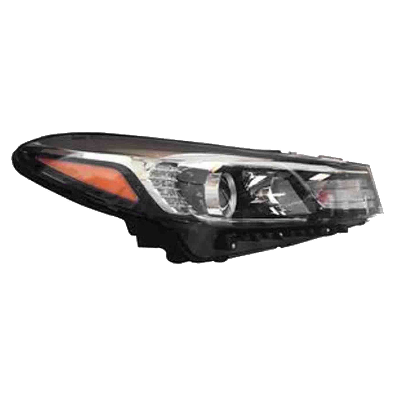 For 2017 2018 Kia Forte Forte5 Headlight Assembly with LED Passenger Side
