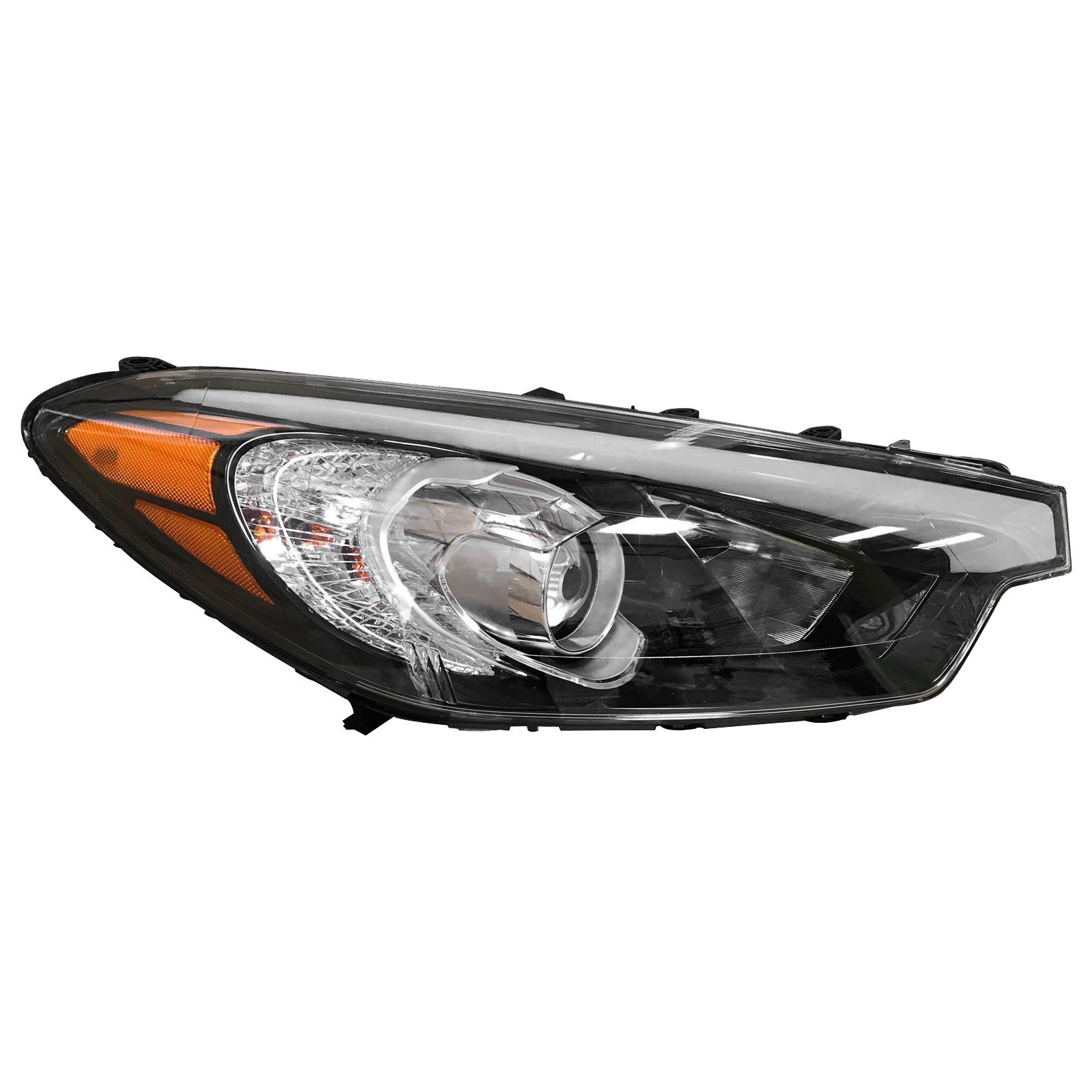 For 2014 2015 2016 Kia Forte EX LX & Forte Koup Headlight Assembly Halogen With Bulbs Left Right Pair