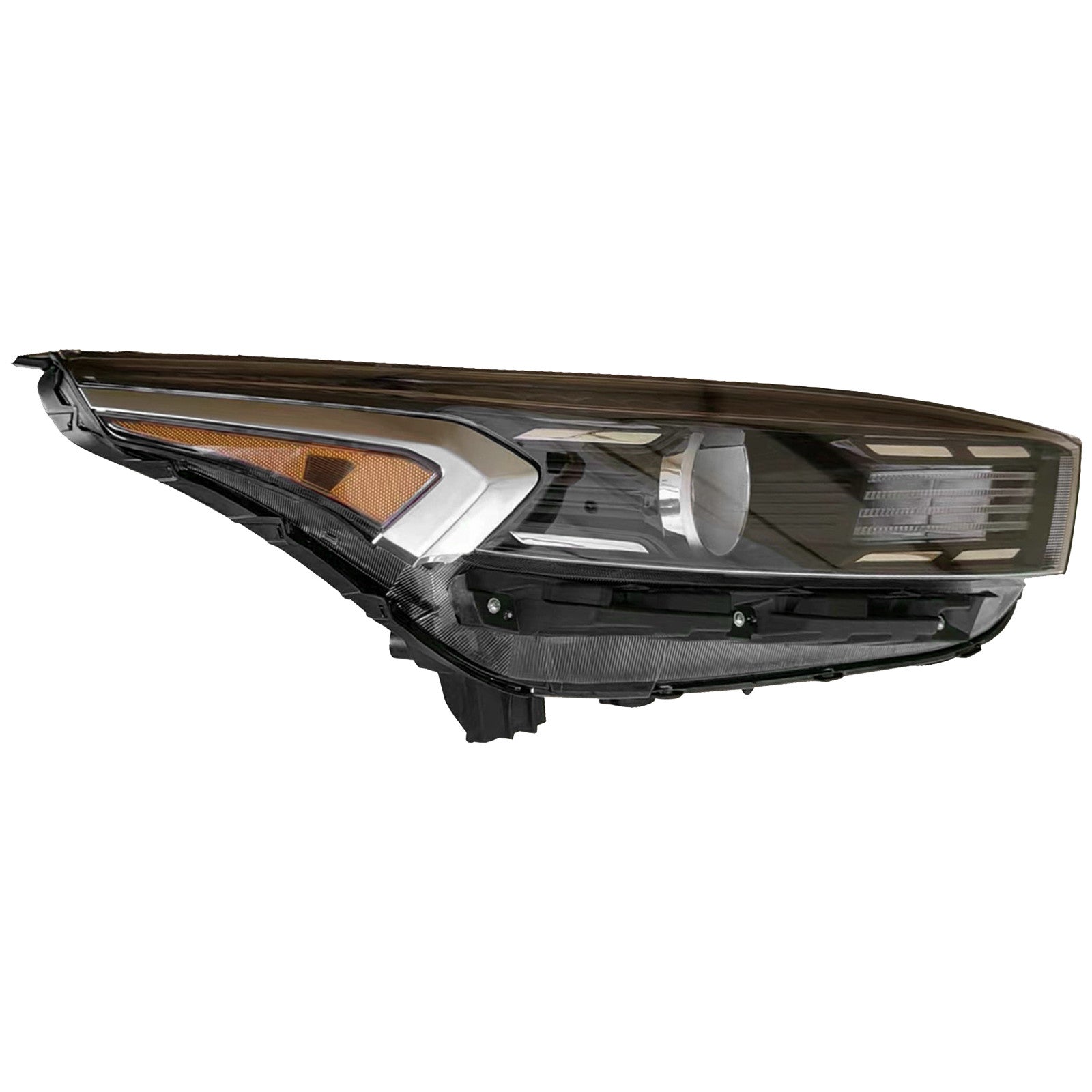 For 2022 2023 2024 Kia Forte Halogen Projector Headlight Assembly without LED DRL Passenger Side