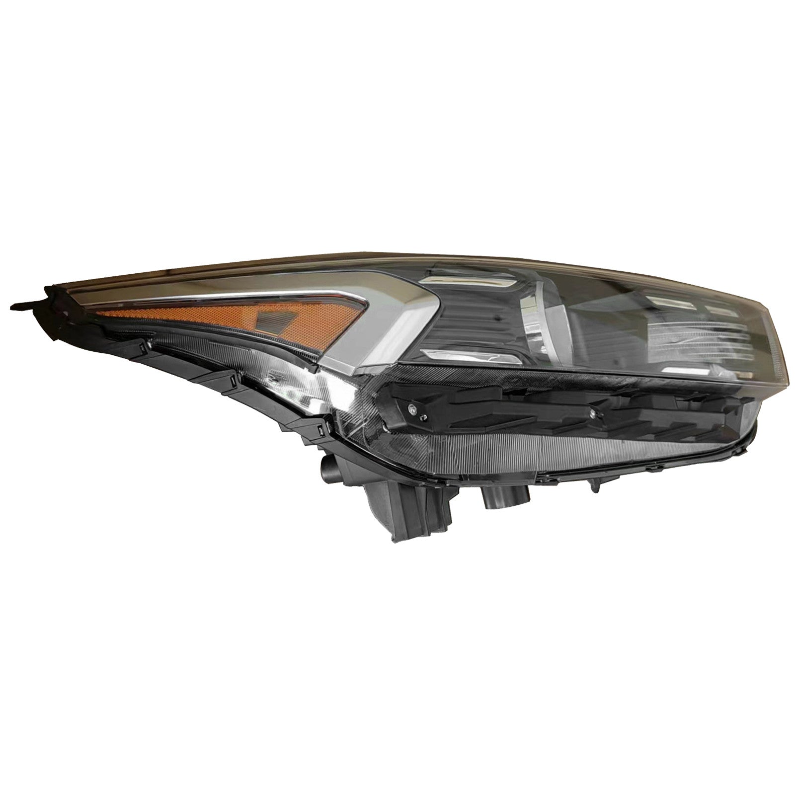 For 2022 2023 2024 Kia Forte Halogen Projector Headlight Assembly without LED DRL Passenger Side