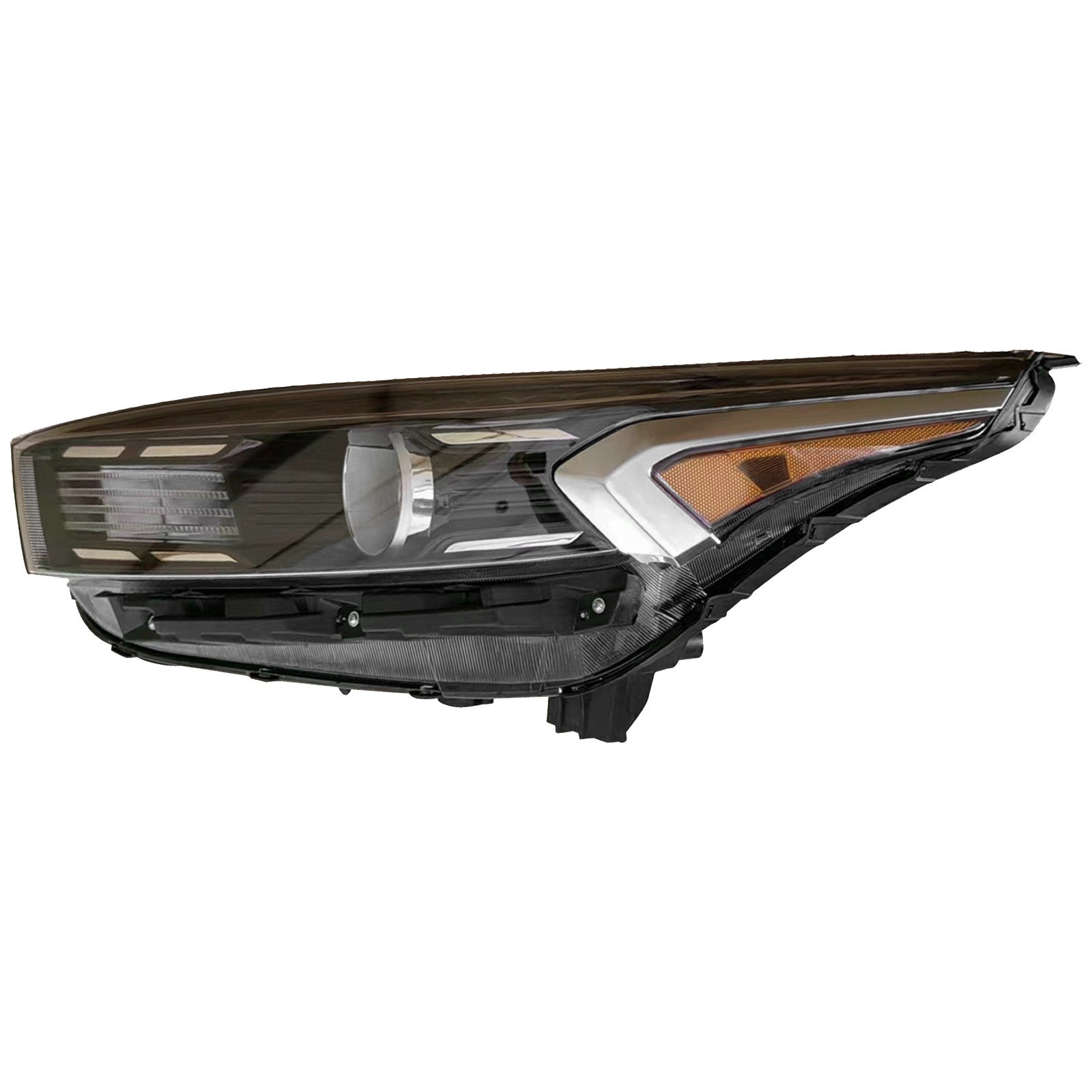 For 2022 2023 2024 Kia Forte Halogen Projector Headlight Assembly without LED DRL Left Right Pair