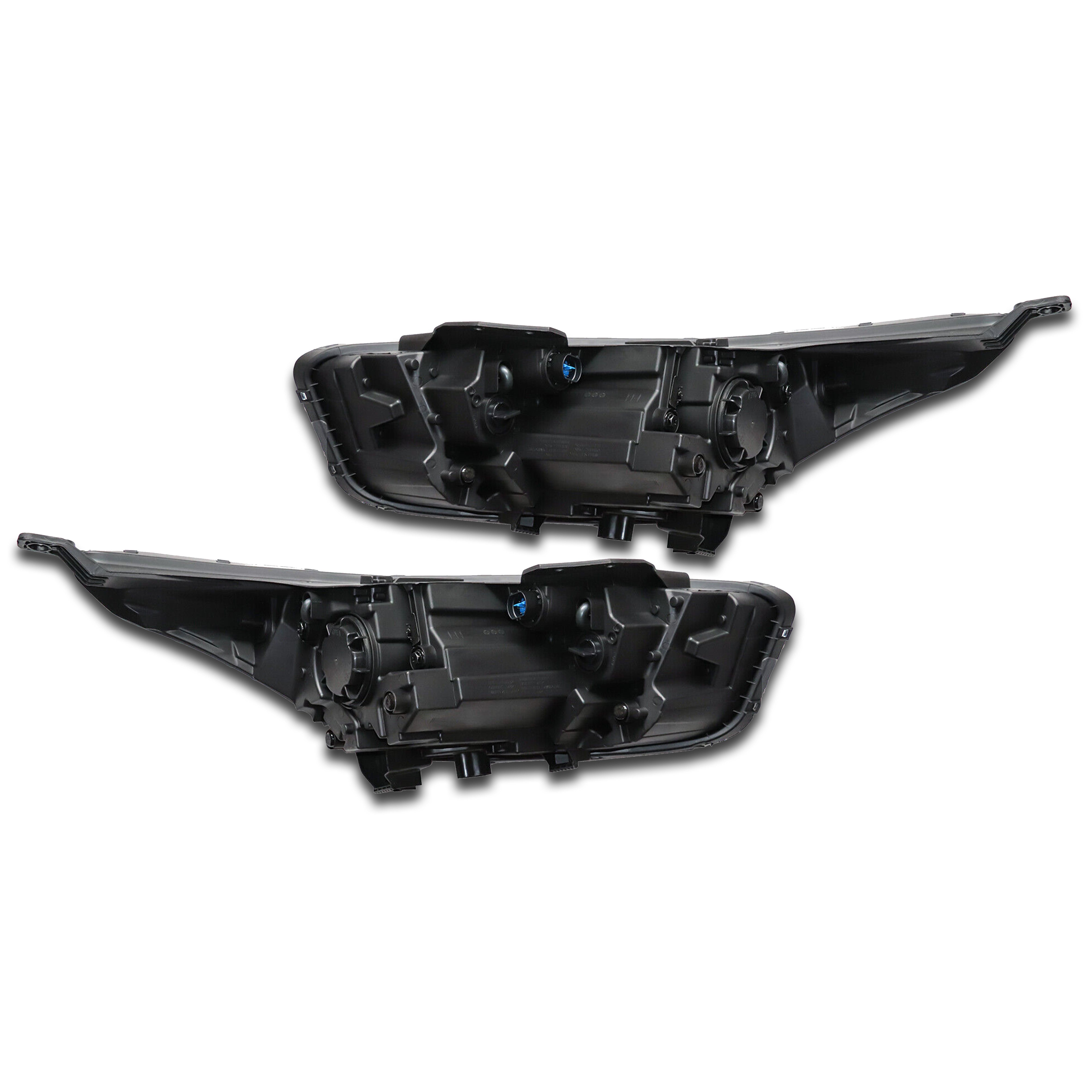 2022 2023 Kia Forte Halogen Projector Headlight Assembly with LED DRL Left Right Pair