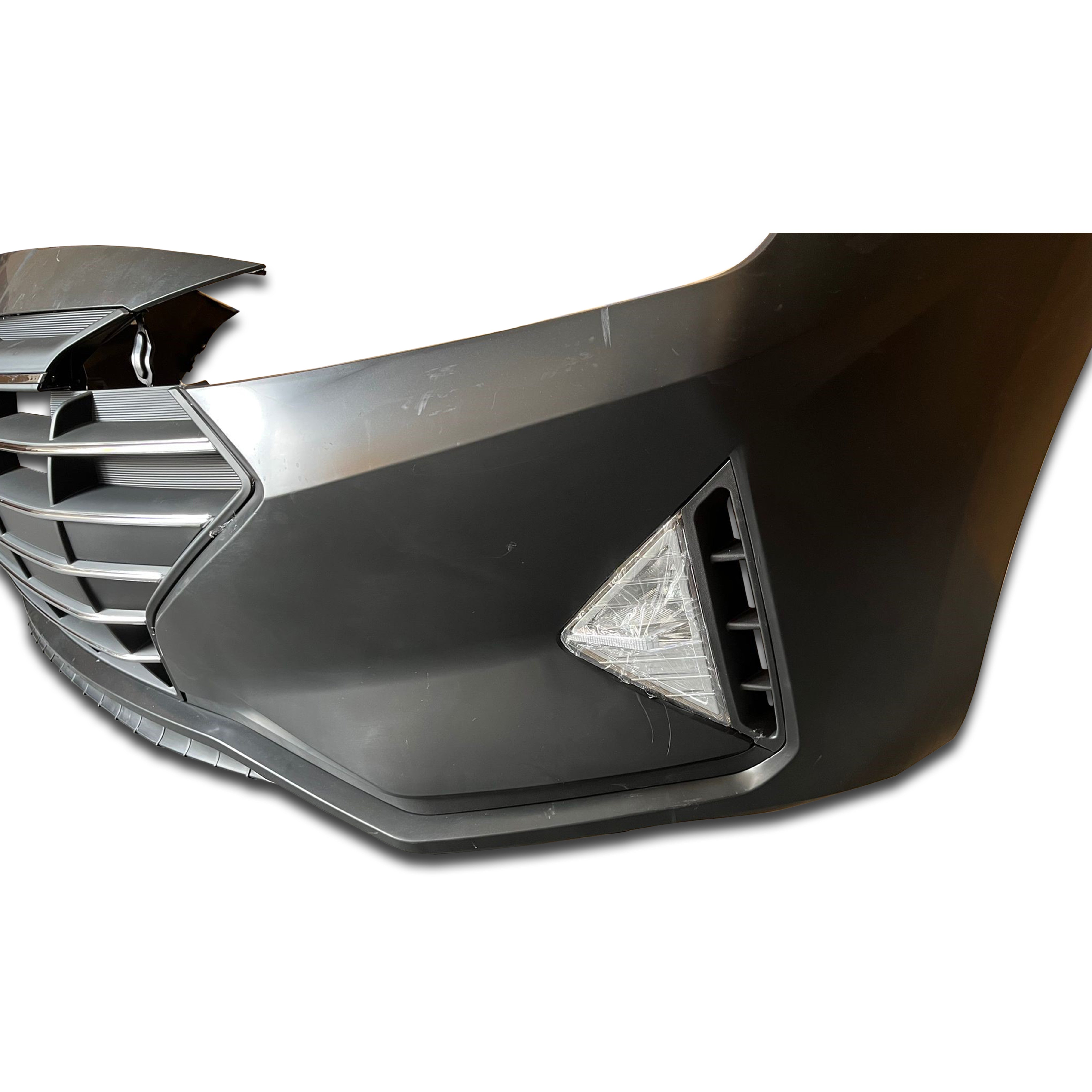 For 2019 2020 Hyundai Elantra Front Bumper Assembly with Grille and Fog Lights