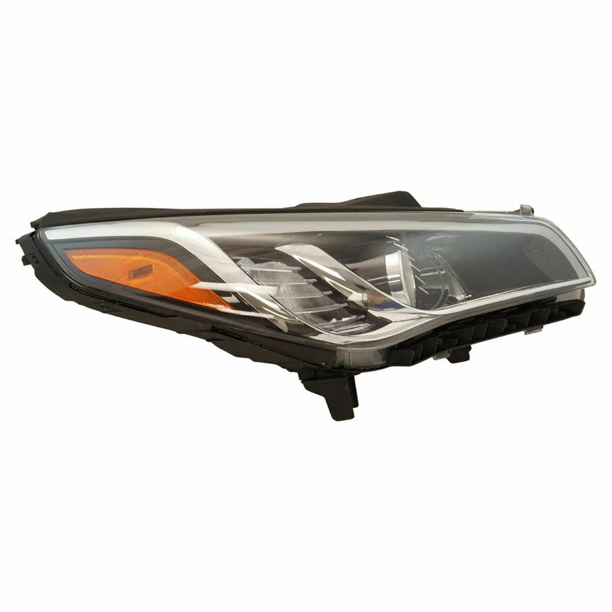 For 2015 2016 2017 Hyundai Sonata Headlight Assembly Halogen with Bulb Passenger Side