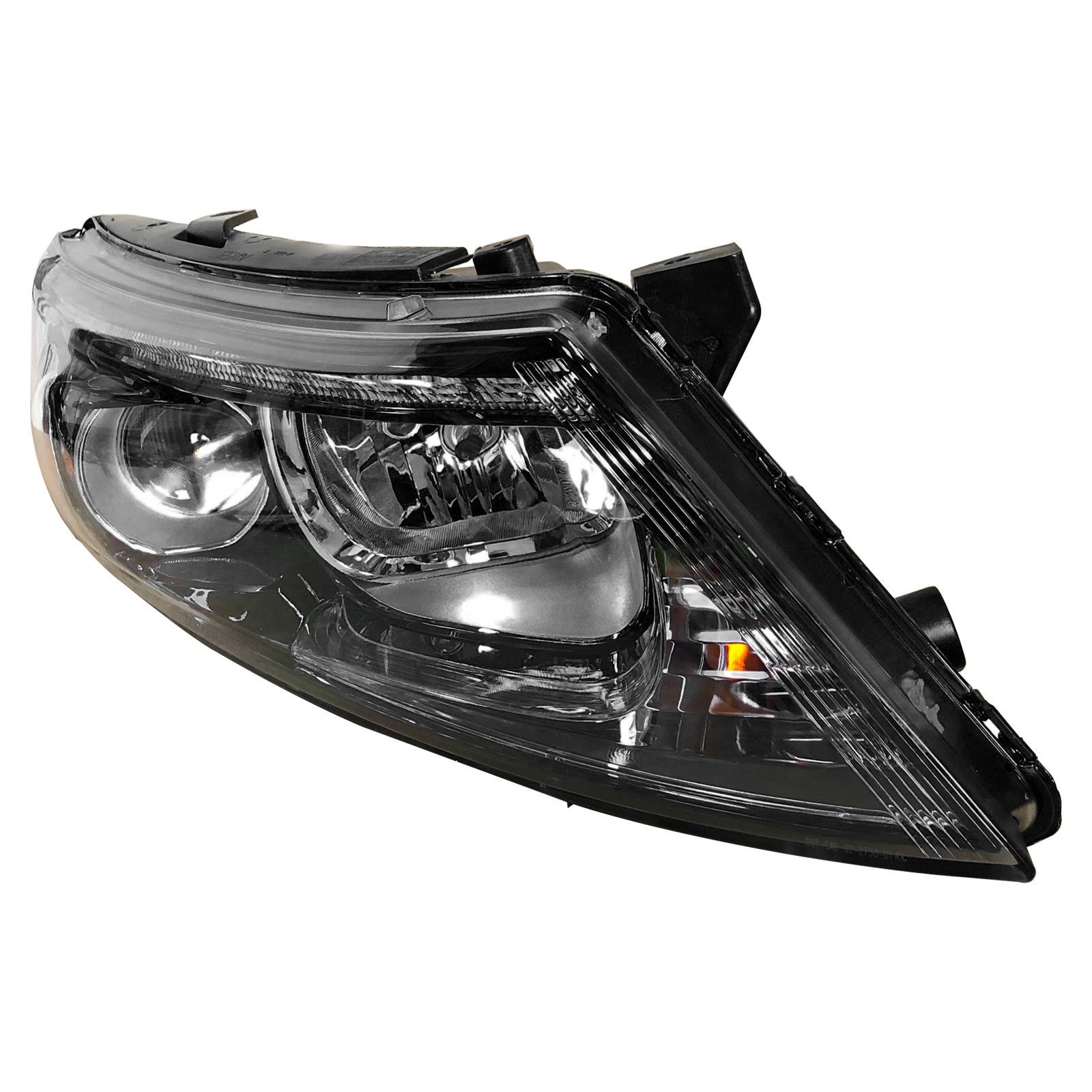 For 2014 2015 Kia Optima Headlight Assembly Halogen with LED Tube Projector Left Right Pair