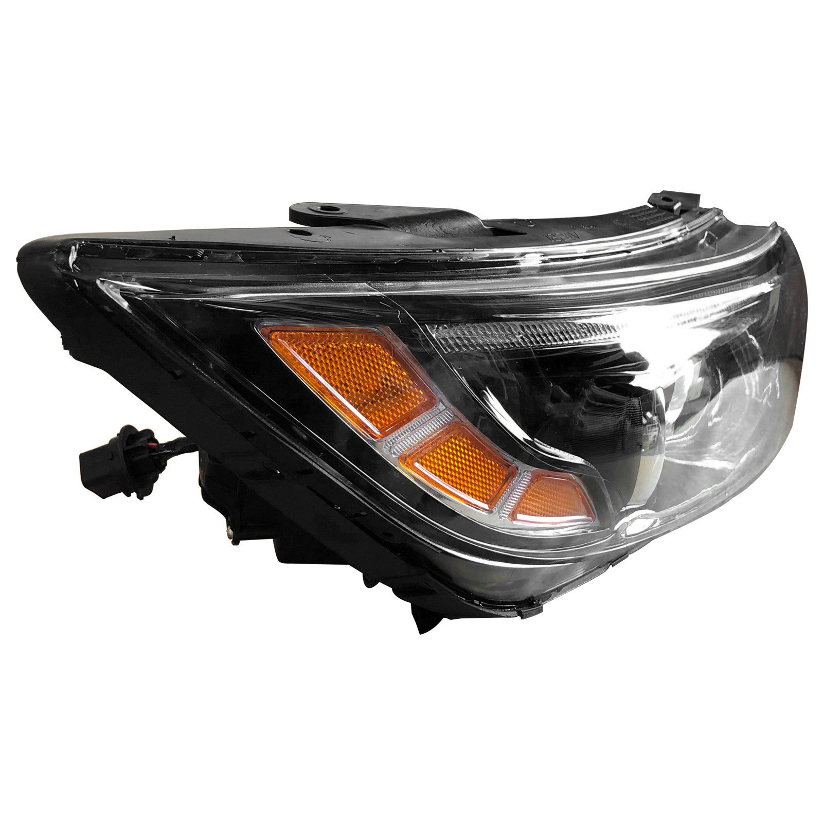 For 2014 2015 Kia Optima Headlight Assembly Halogen with LED Tube Projector Left Right Pair