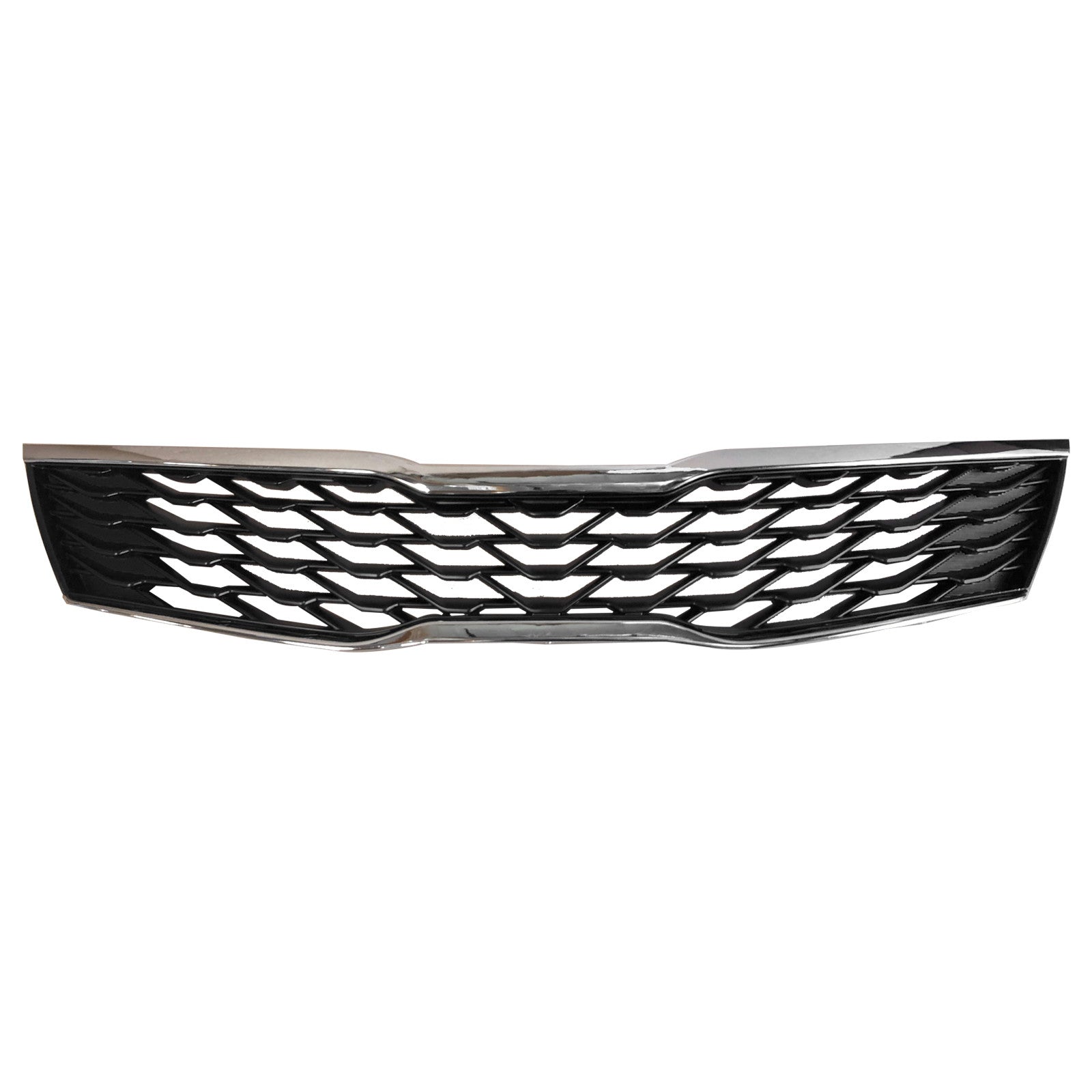 For 2019 2020 Kia Optima Front Upper Bumper Grille with Chrome Trim
