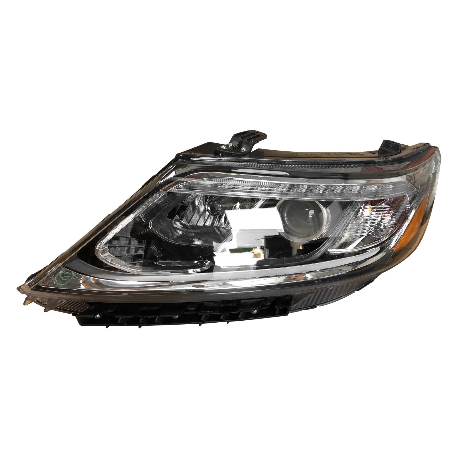 For 2014 2015 Kia Sorento EX SX Headlight Assembly Halogen with LED DRL Projector Driver Side