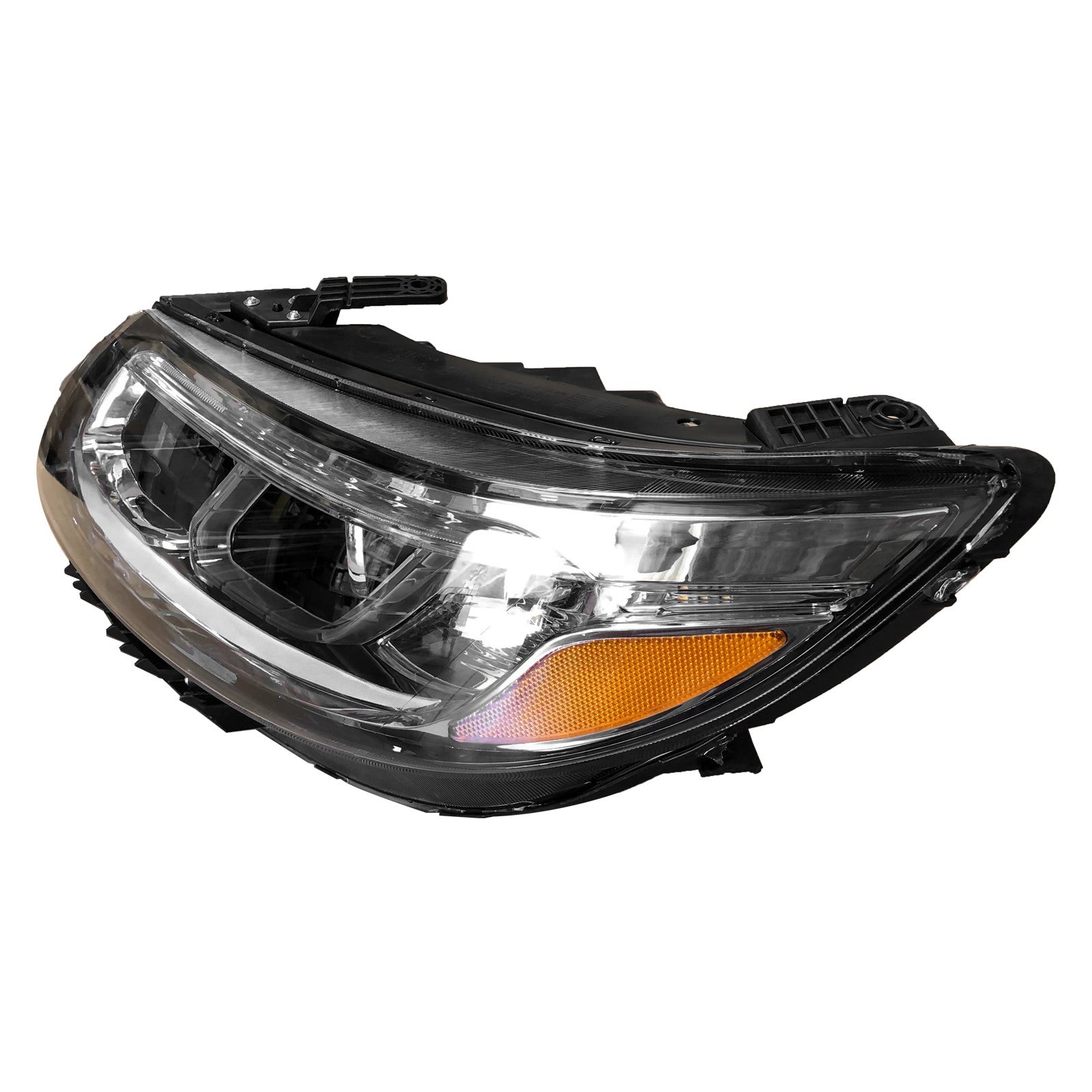 For 2014 2015 Kia Sorento EX SX Headlight Assembly Halogen with LED DRL Projector Driver Side