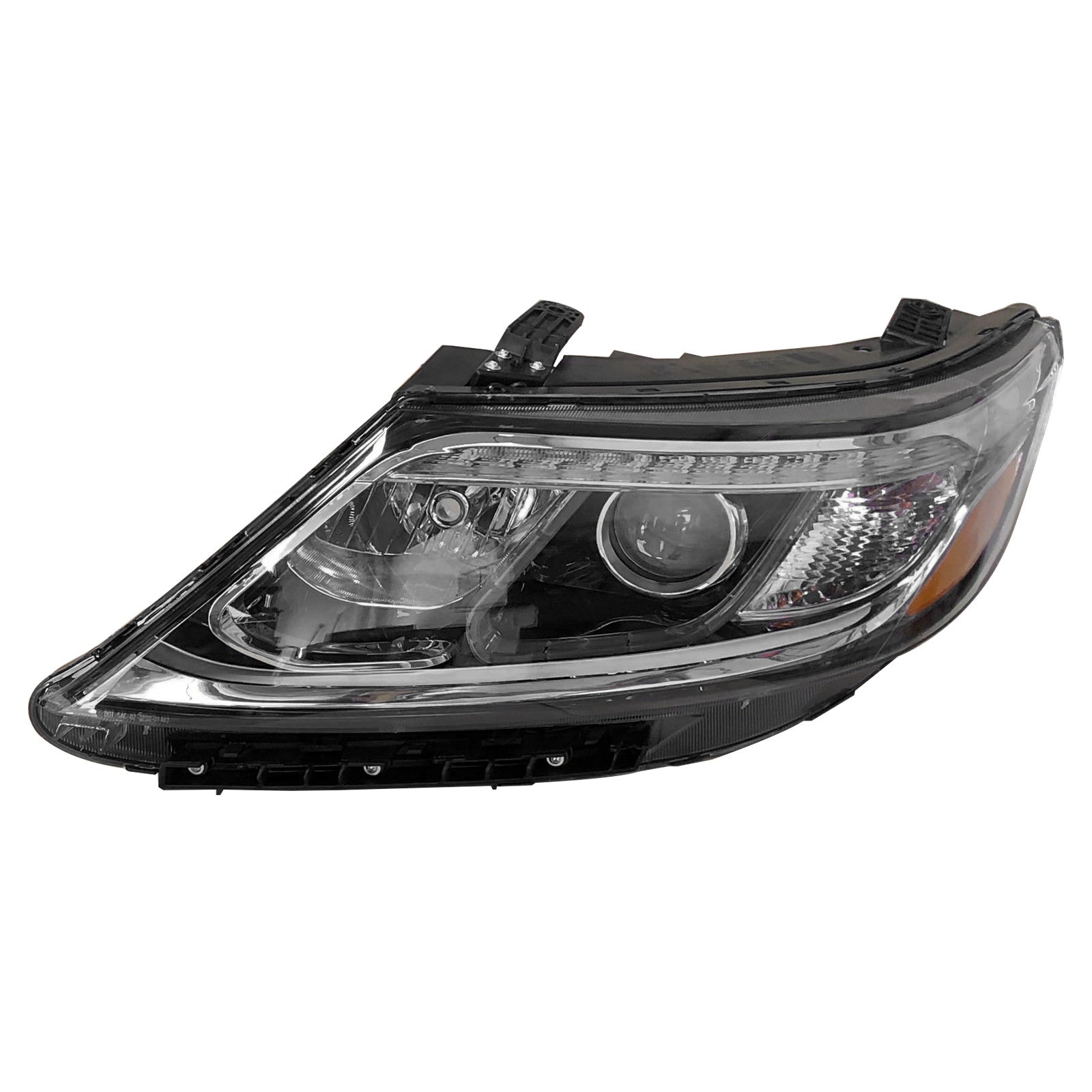 For 2014 2015 Kia Sorento EX SX Headlight Assembly Halogen with LED DRL Projector Driver Side