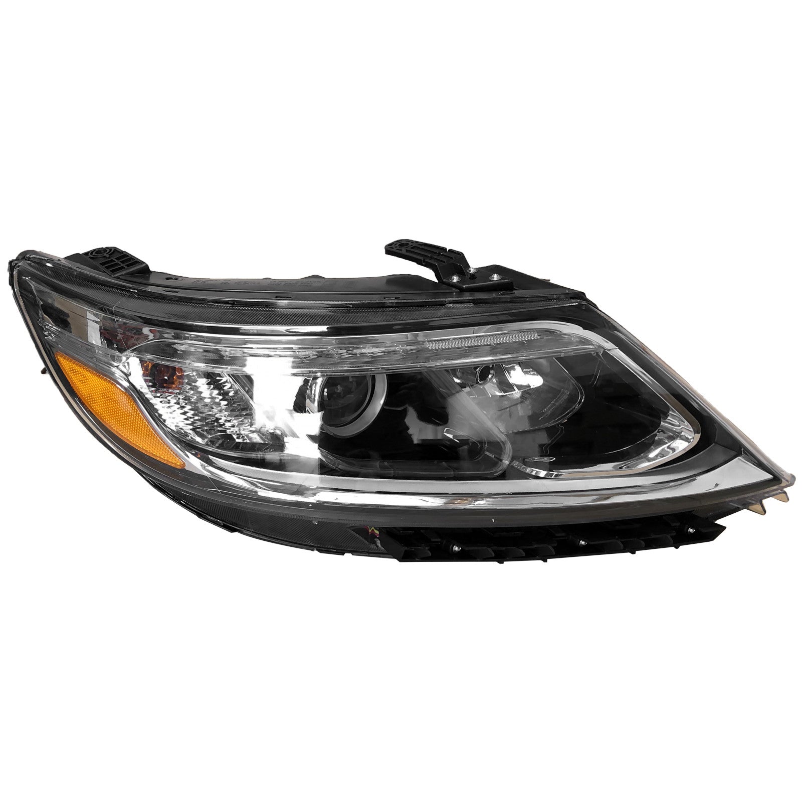 For 2014 2015 Kia Sorento EX SX Headlight Assembly Halogen with LED DRL Projector Passenger Side