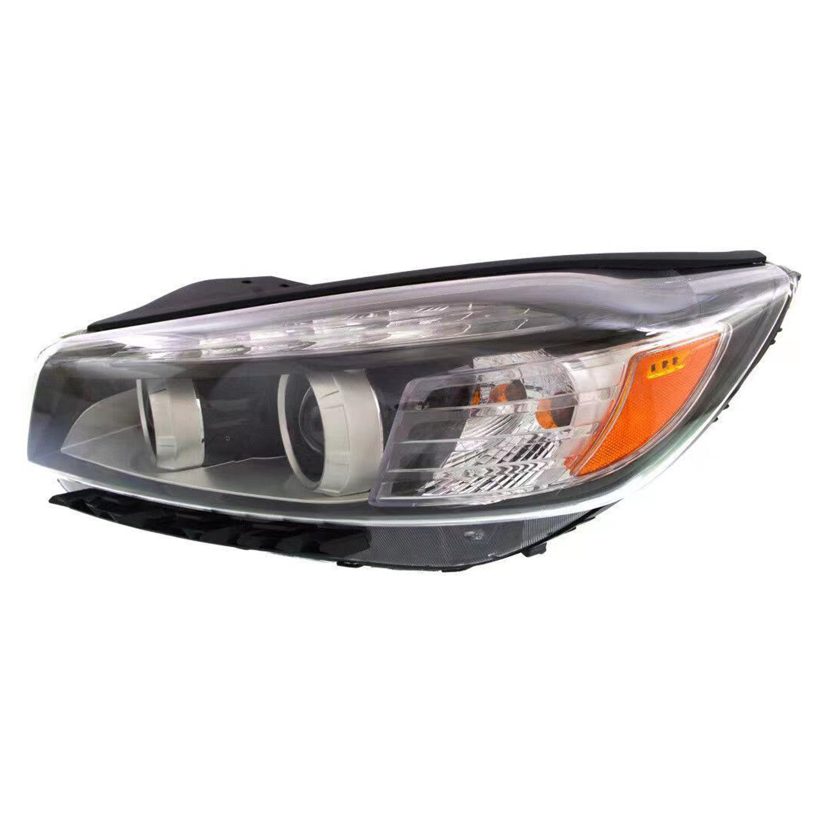 For 2016 2017 2018 Kia Sorento Headlight Assembly Halogen with LED Accent Light Driver Side