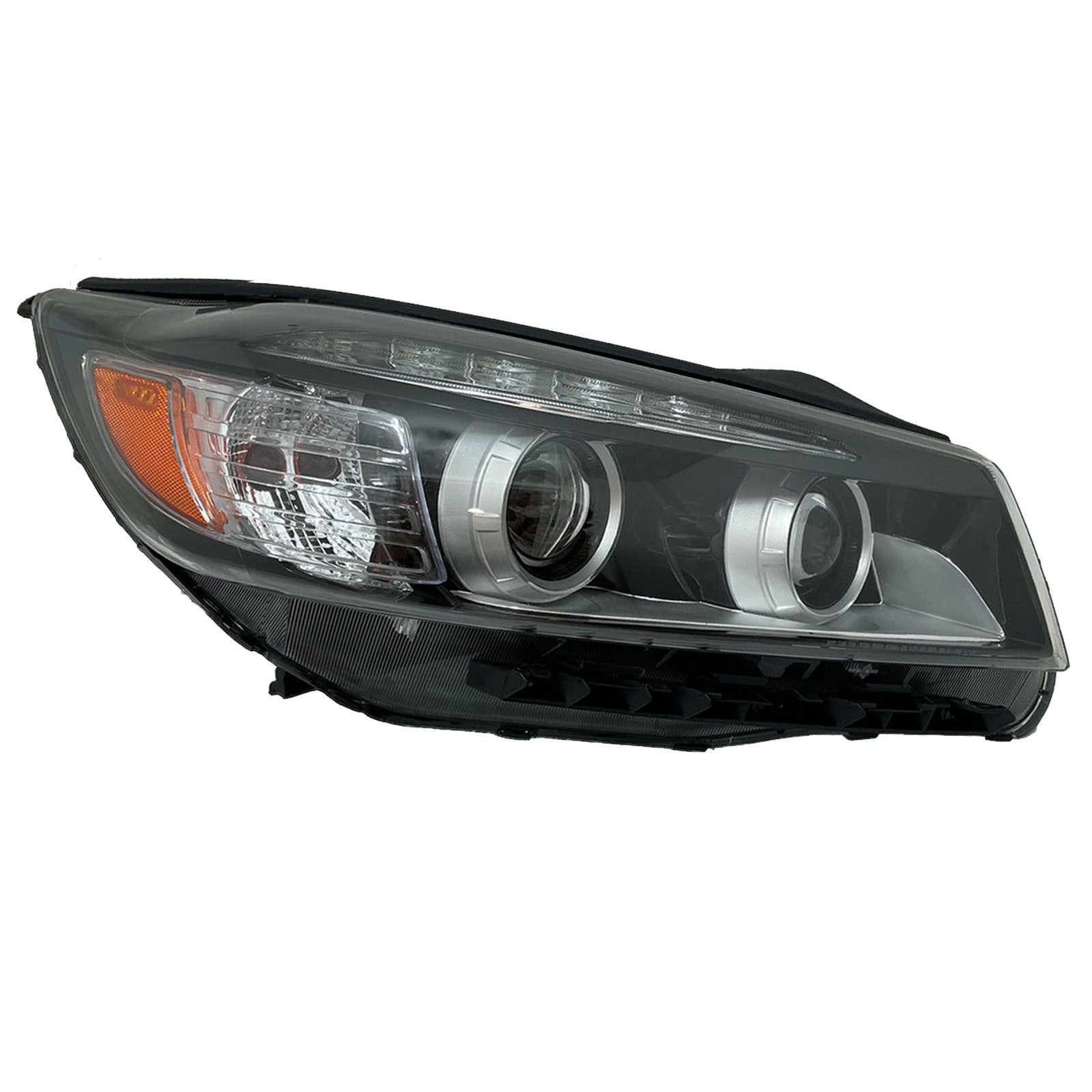 For 2016 2017 2018 Kia Sorento Headlights Assembly Halogen with LED Accent Light Left Right Pair