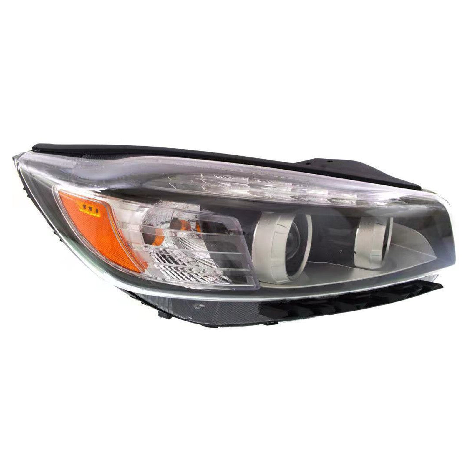 For 2016 2017 2018 Kia Sorento Headlights Assembly Halogen with LED Accent Light Left Right Pair