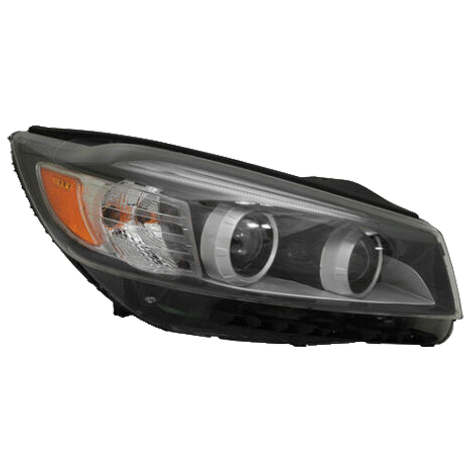 For 2016 2017 2018 Kia Sorento Headlight Assembly Halogen w/ LED Light Bar Passenger Side
