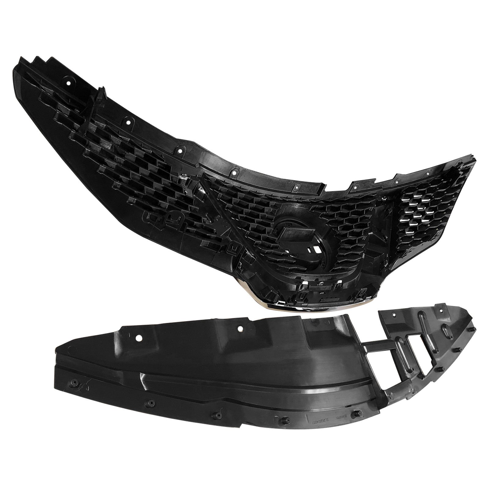 For 2017 2018 2019 Nissan Rogue Sport 4DR Front Upper Grille Without Camera Hole 623106MA0A 623106MG0A 2pcs