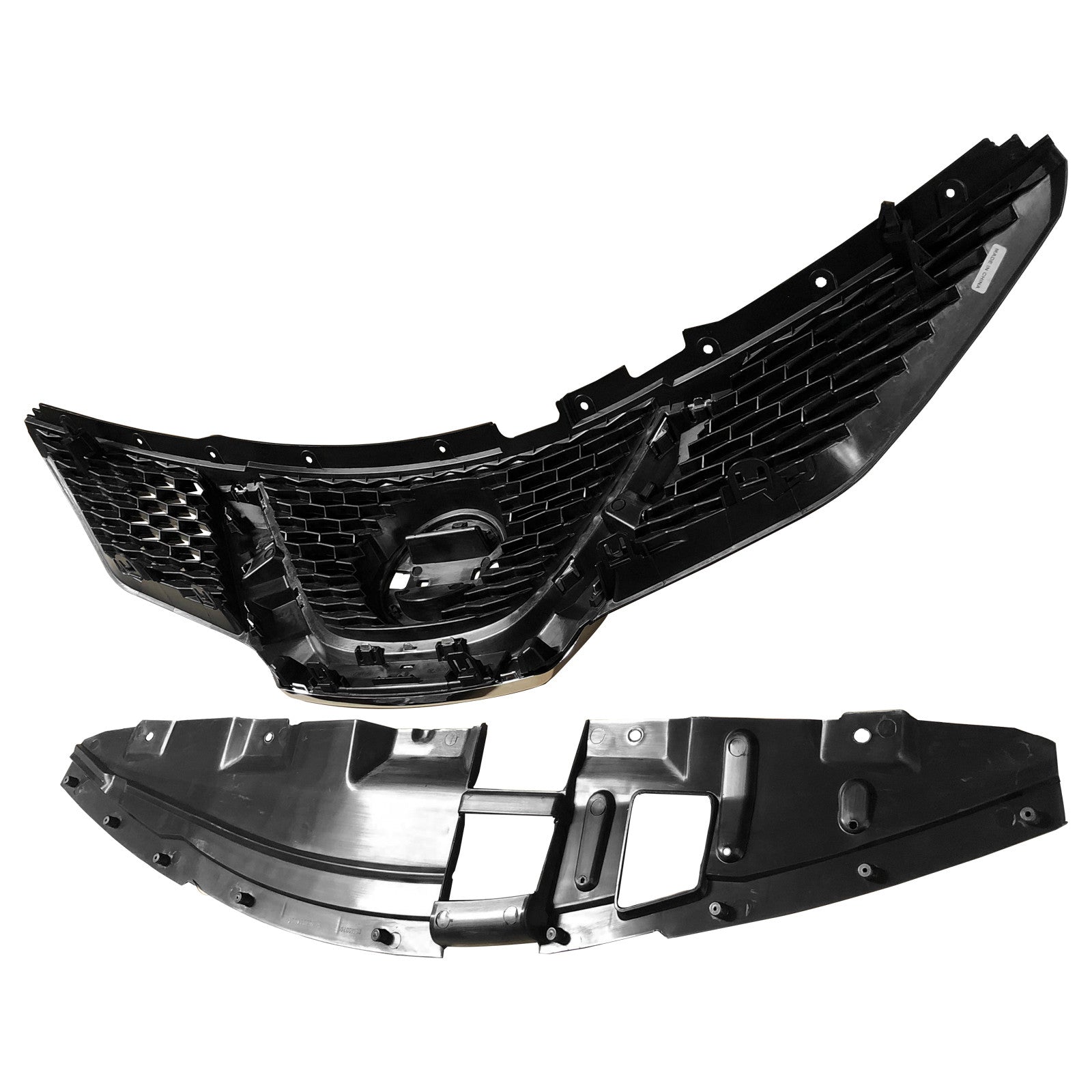 For 2017 2018 2019 Nissan Rogue Sport 4DR Front Upper Grille Without Camera Hole 623106MA0A 623106MG0A 2pcs