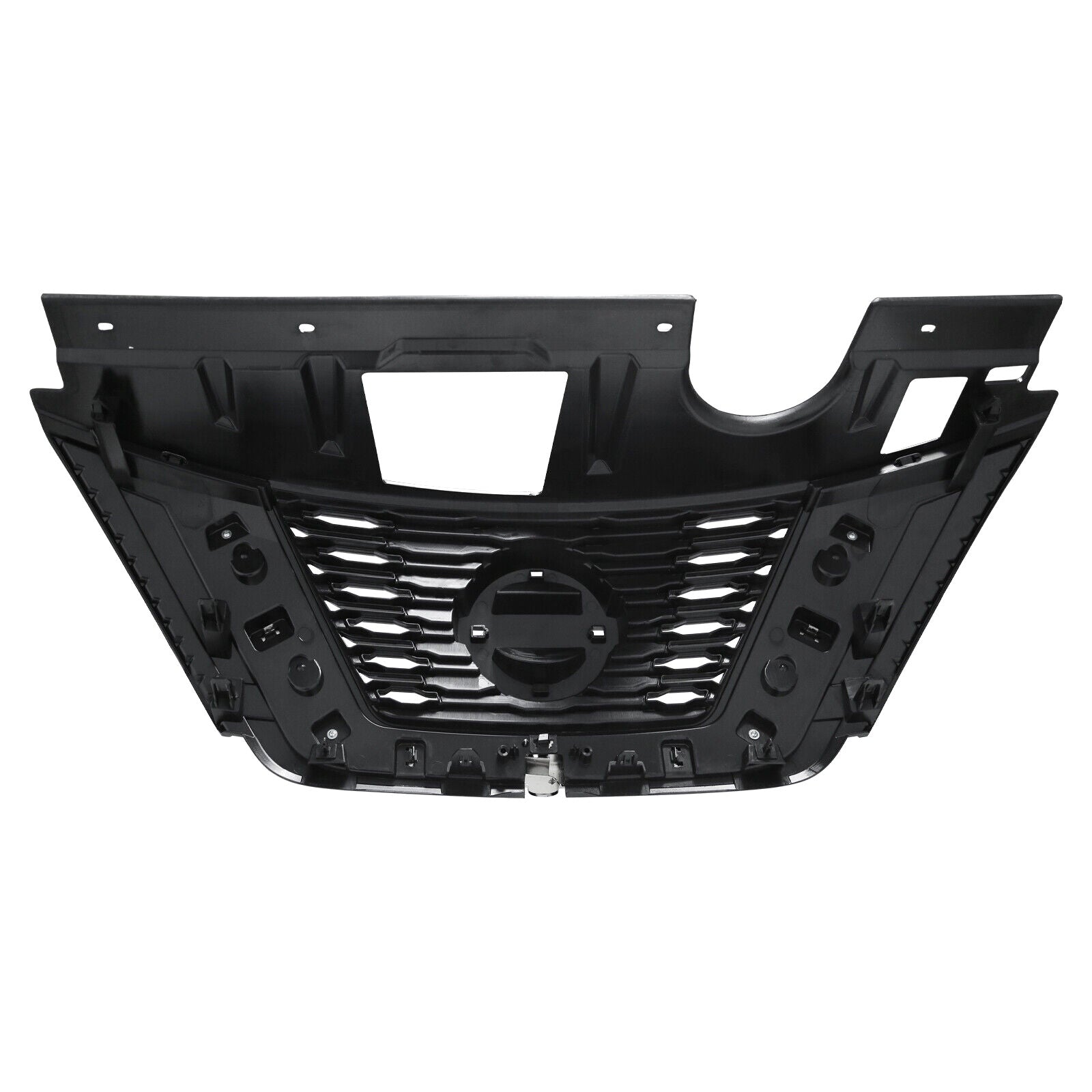 2016 2017 2018 Nissan Rogue Front Upper Bumper Grille Assembly Chrome Black
