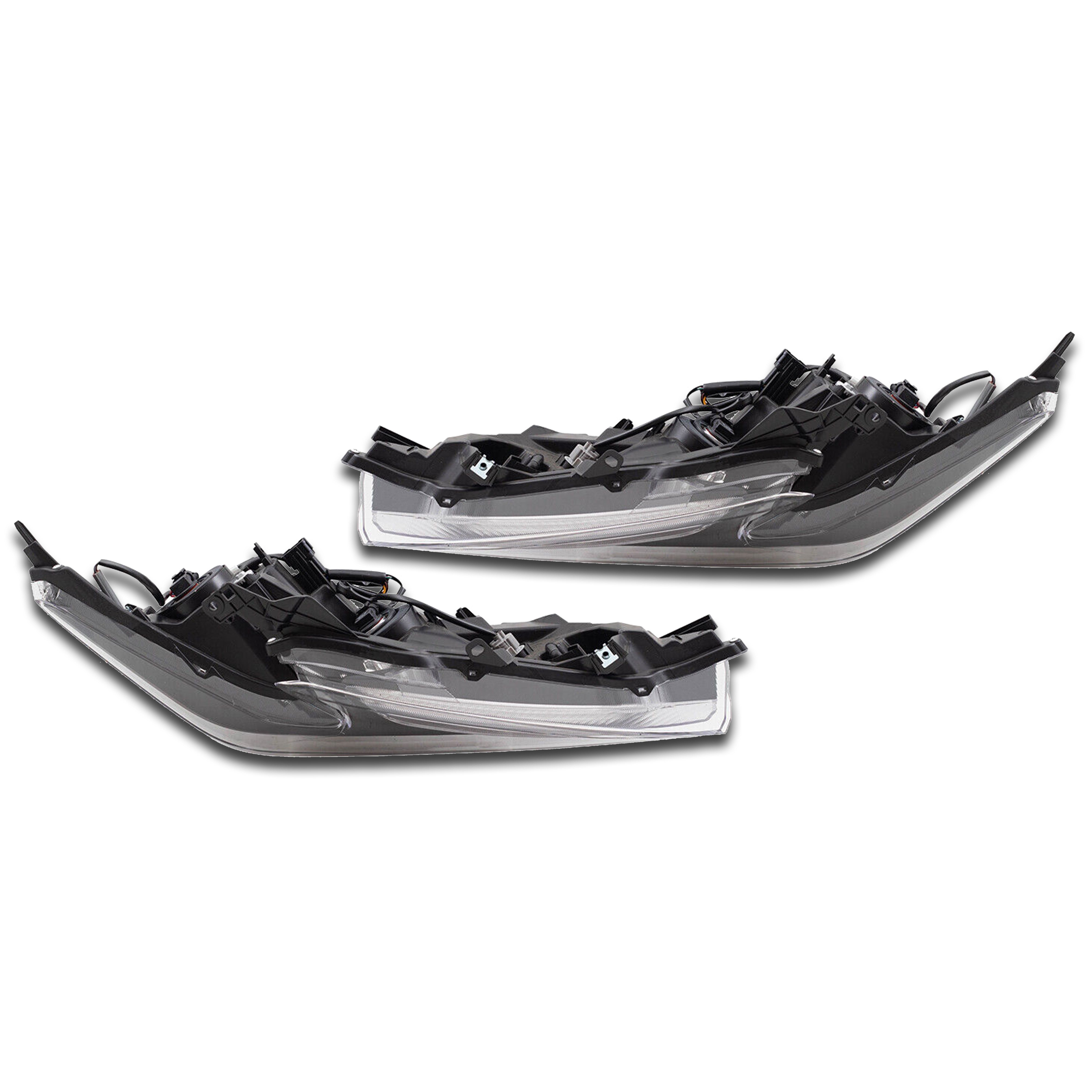 For 2016 2017 2018 Nissan Maxima Halogen Headlight Headlamp Assembly S SV SL Left Right Driver Passenger Side LH RH Pair Set 2Pcs 260604RF0B 260104RF0B