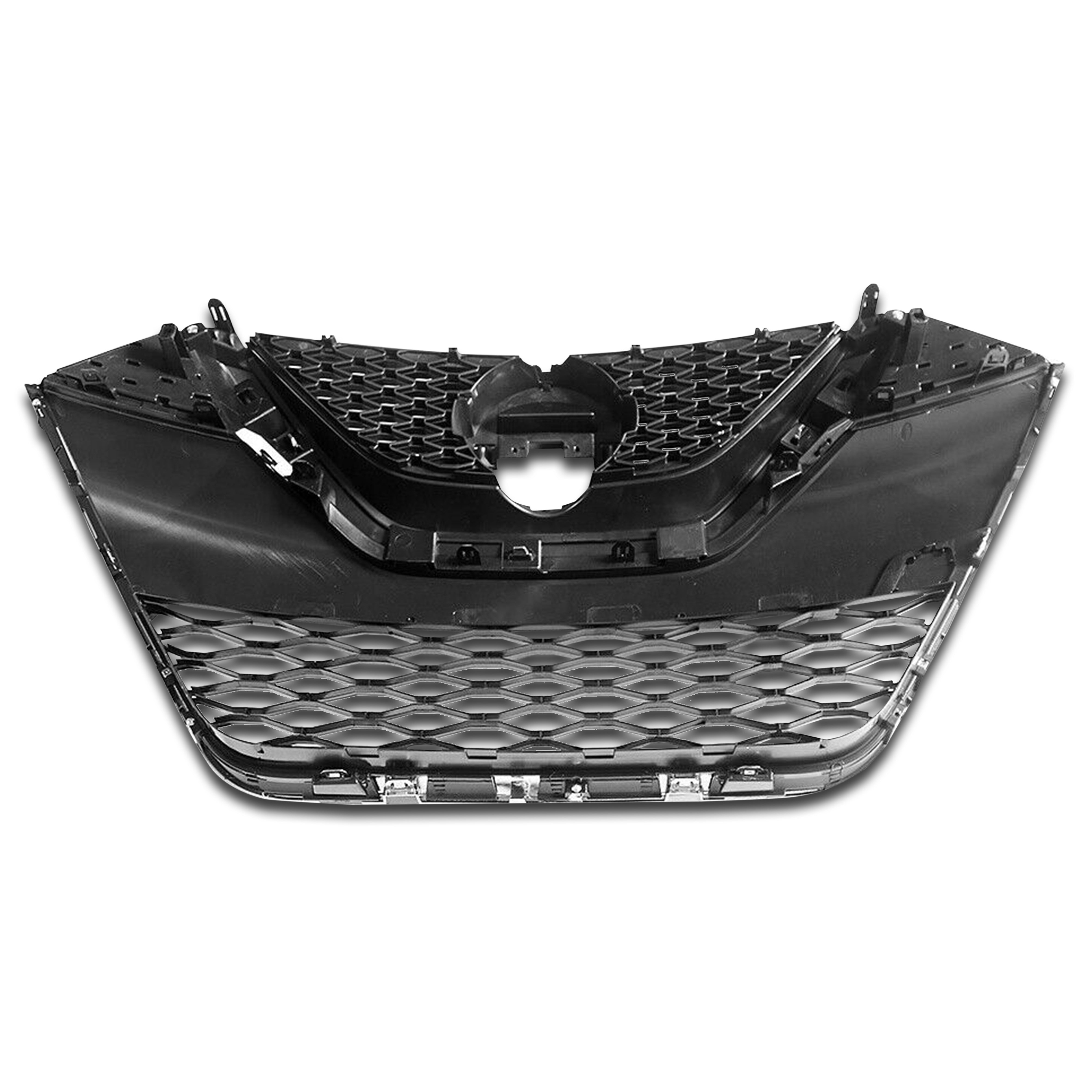 For 2016 2017 2018 Nissan Maxima Front Bumper Grille Grill Mesh Polished ABS Plastic Assembly 623104RA0A