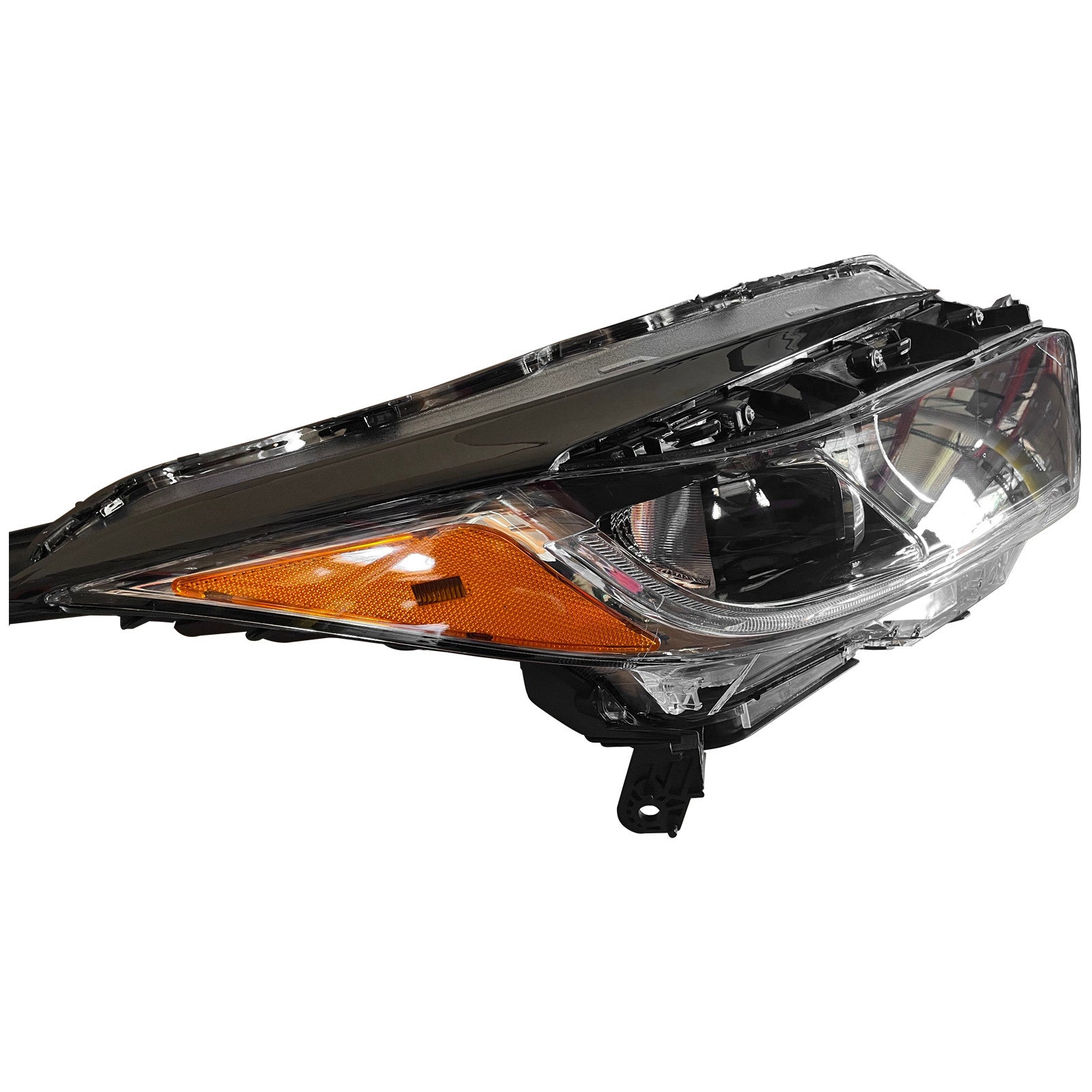 For 2019 2020 2021 2022 Honda HRV HR-V Headlight Assembly Halogen with LED DRL Strip Passenger Side