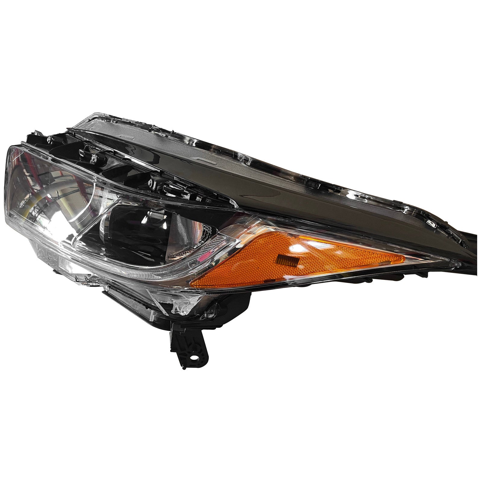 For 2019 2020 2021 2022 Honda HRV HR-V Headlight Assembly Halogen with LED DRL Strip Left Right Pair