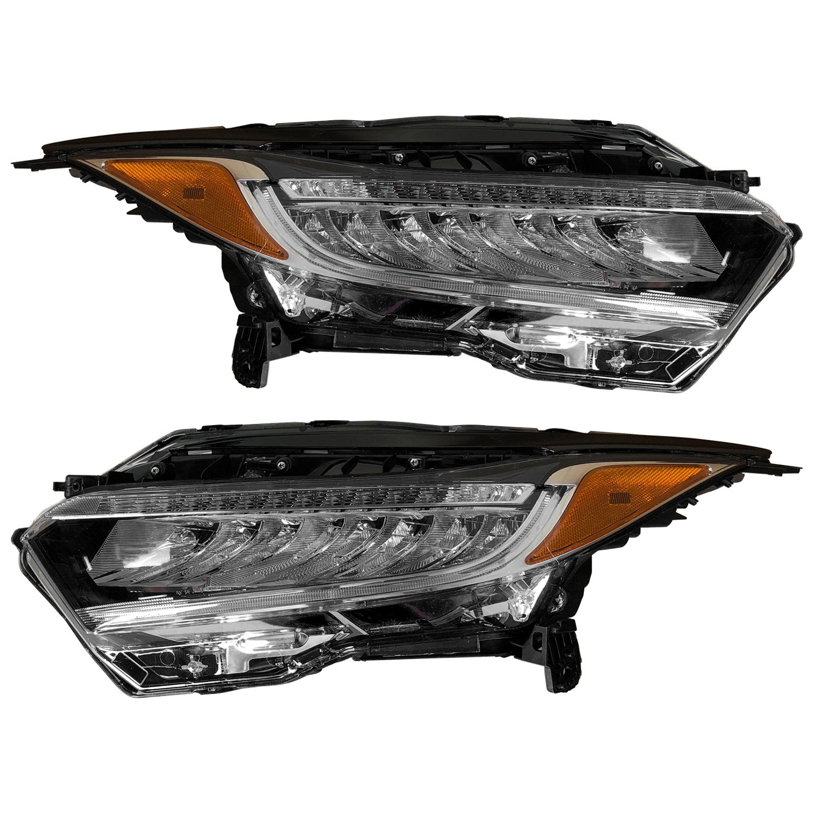 For 2019 2020 2021 2022 Honda HRV HR-V Front Headlight Assembly LED Left Right Pair