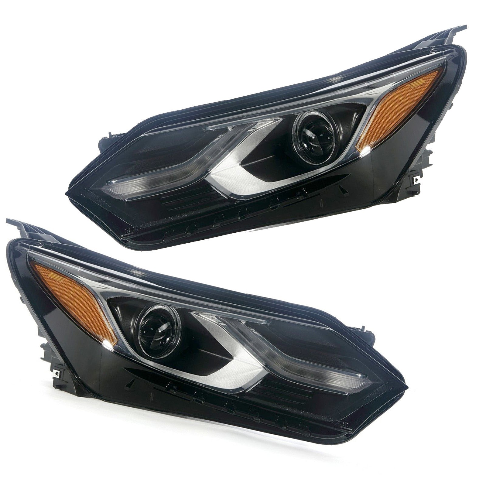 2018 2021 Chevrolet Equinox HID/Xenon Headlight Assembly with LED DRL Left Right Pair