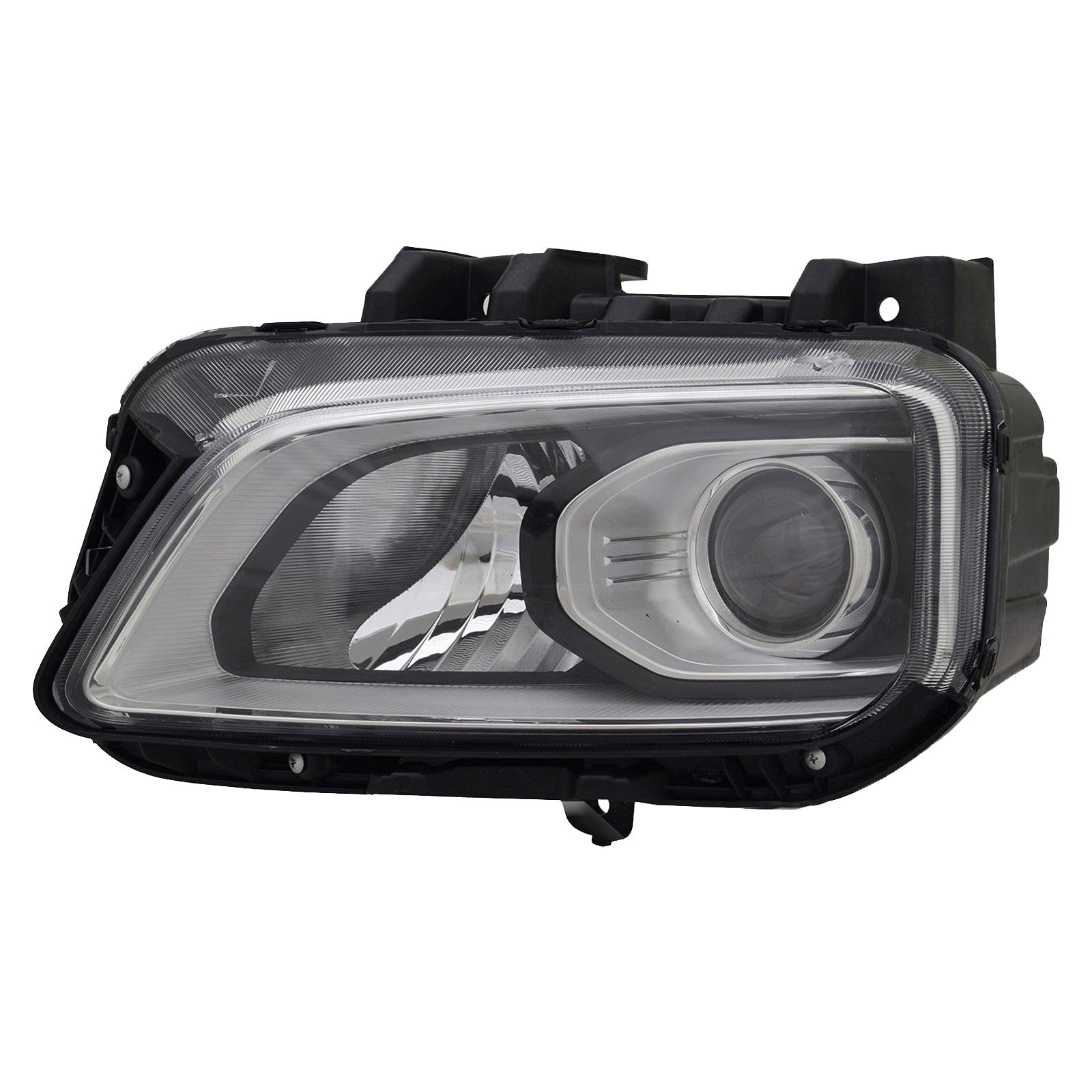 For 2018 2019 2020 2021 Hyundai Kona Halogen Headlight & Bezel Assembly Left Driver Side