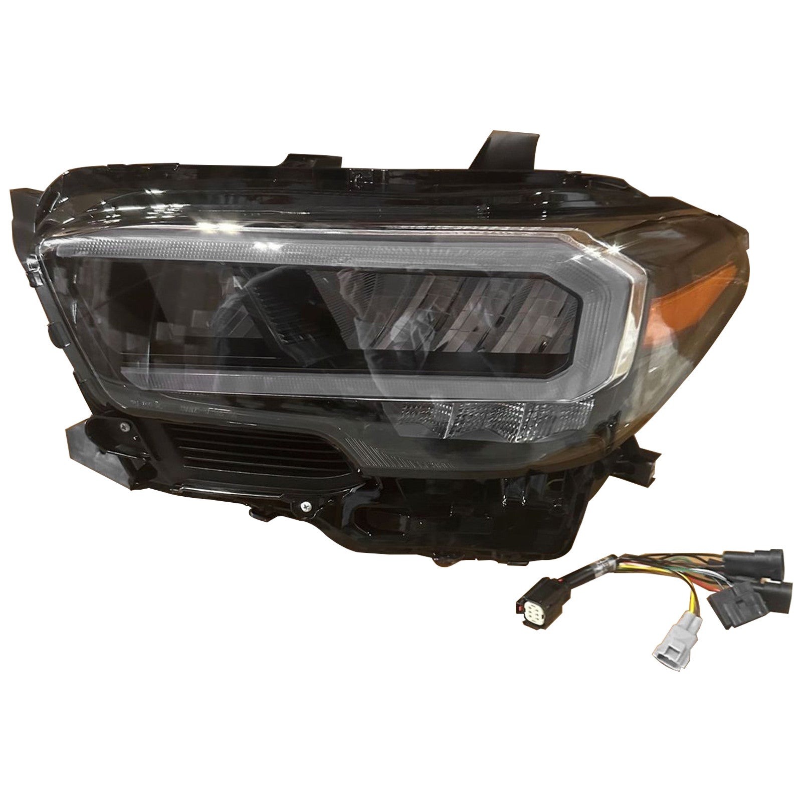 For 2020 2021 2022 2023 Toyota Tacoma Limited TRD Front Full LED Headlight Assembly Left Driver Side