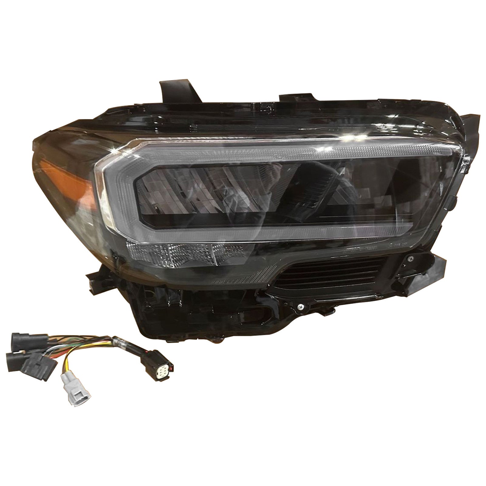 For 2020 2021 2022 2023 Toyota Tacoma Limited TRD Front Full LED Headlight Assembly Left Right Side Pair