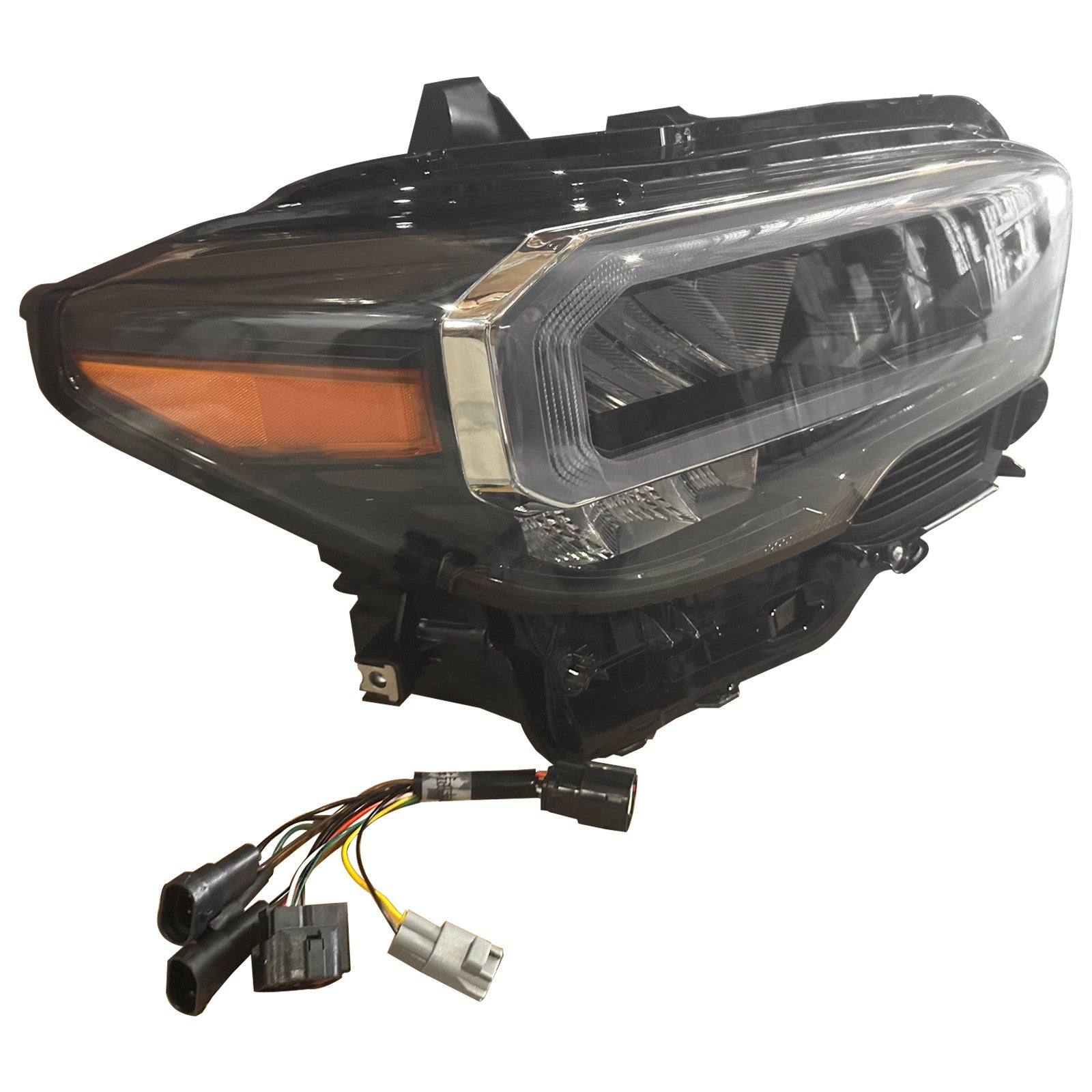 For 2020 2021 2022 2023 Toyota Tacoma Limited TRD Front Full LED Headlight Assembly Left Right Side Pair