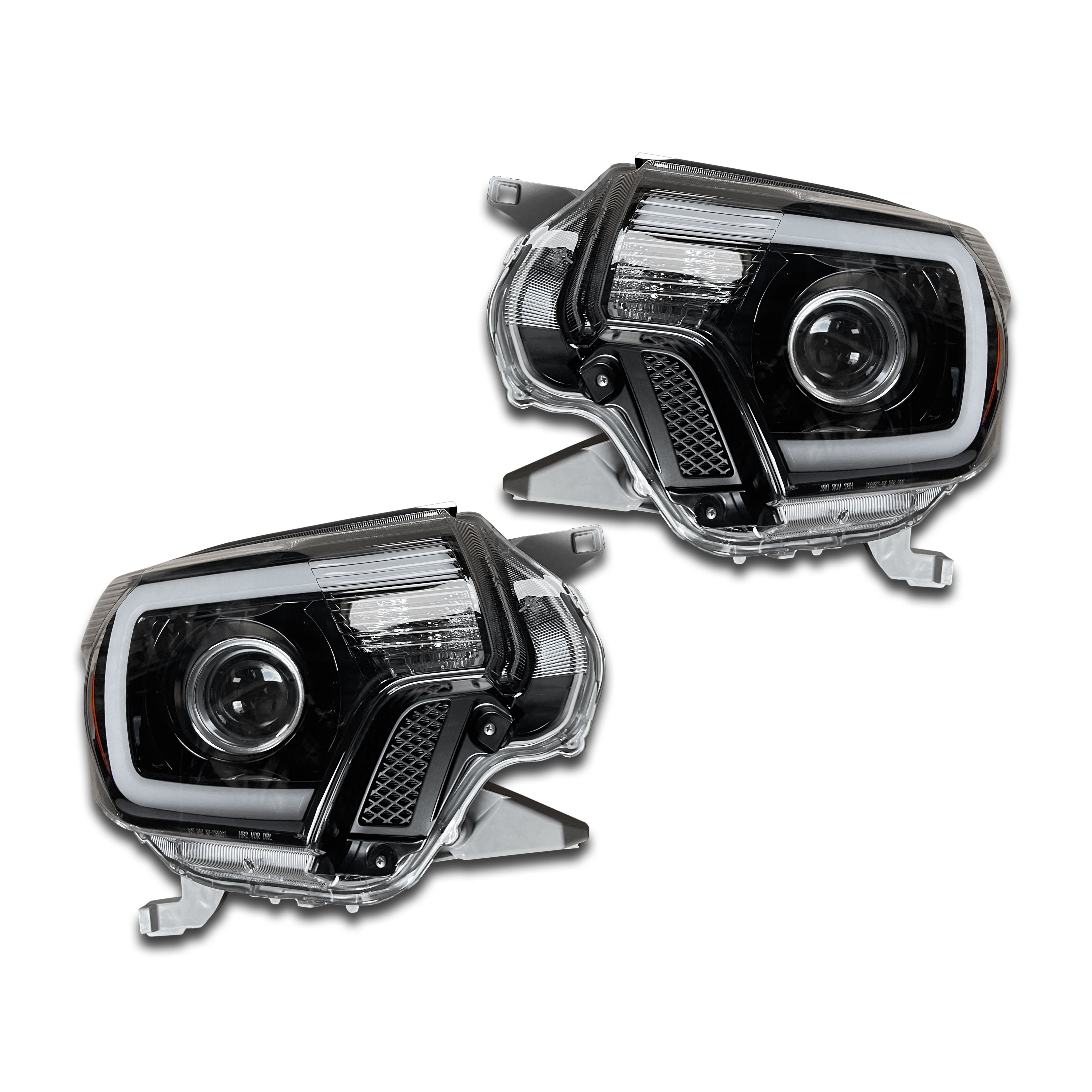 For 2012 2013 2014 2015 Toyota Tacoma LED DRL Headlight Factory Assembly Driver Passenger Left Right Side LH RH Pair Set 2Pcs 8111004180 8115004180