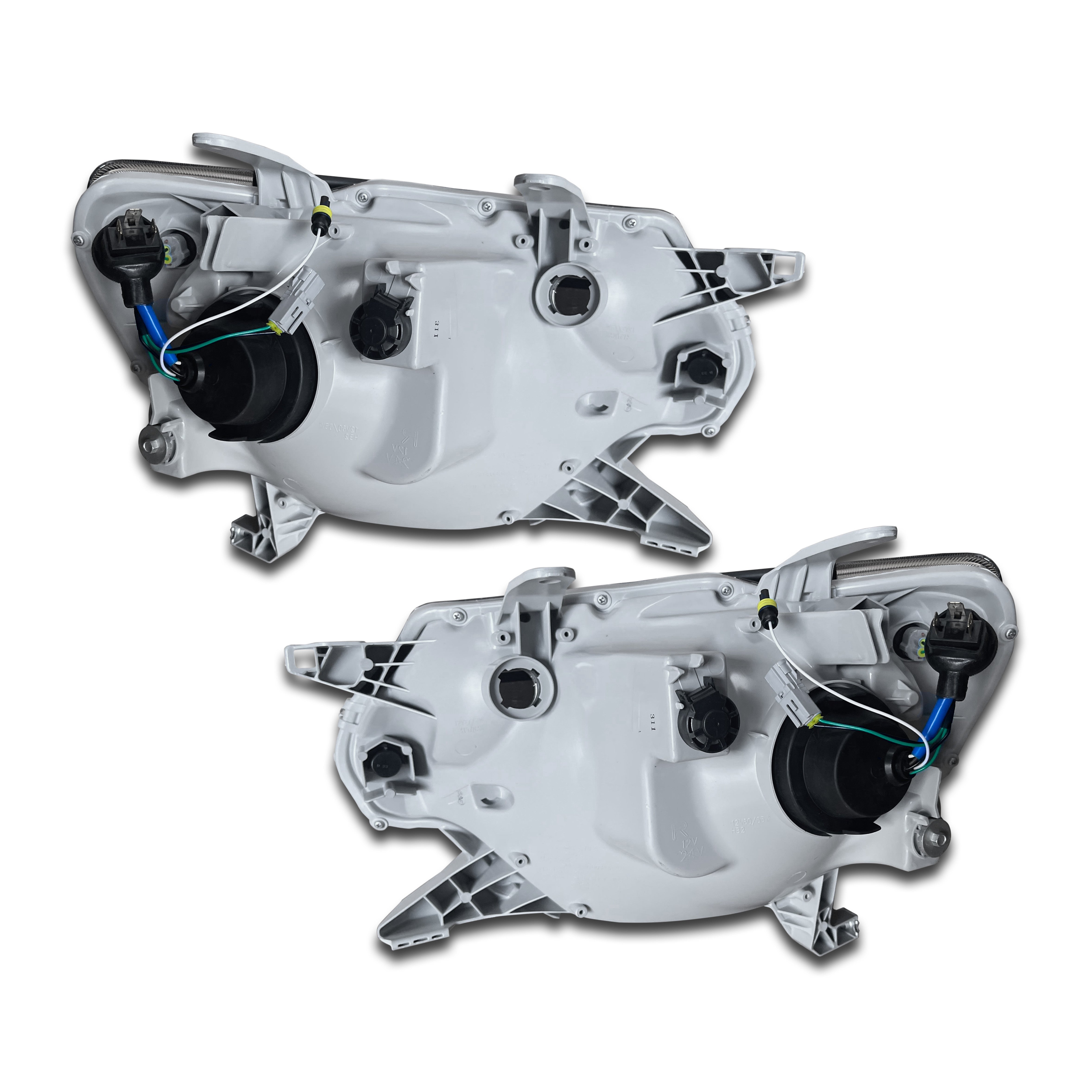 For 2012 2013 2014 2015 Toyota Tacoma LED DRL Headlight Factory Assembly Driver Passenger Left Right Side LH RH Pair Set 2Pcs 8111004180 8115004180