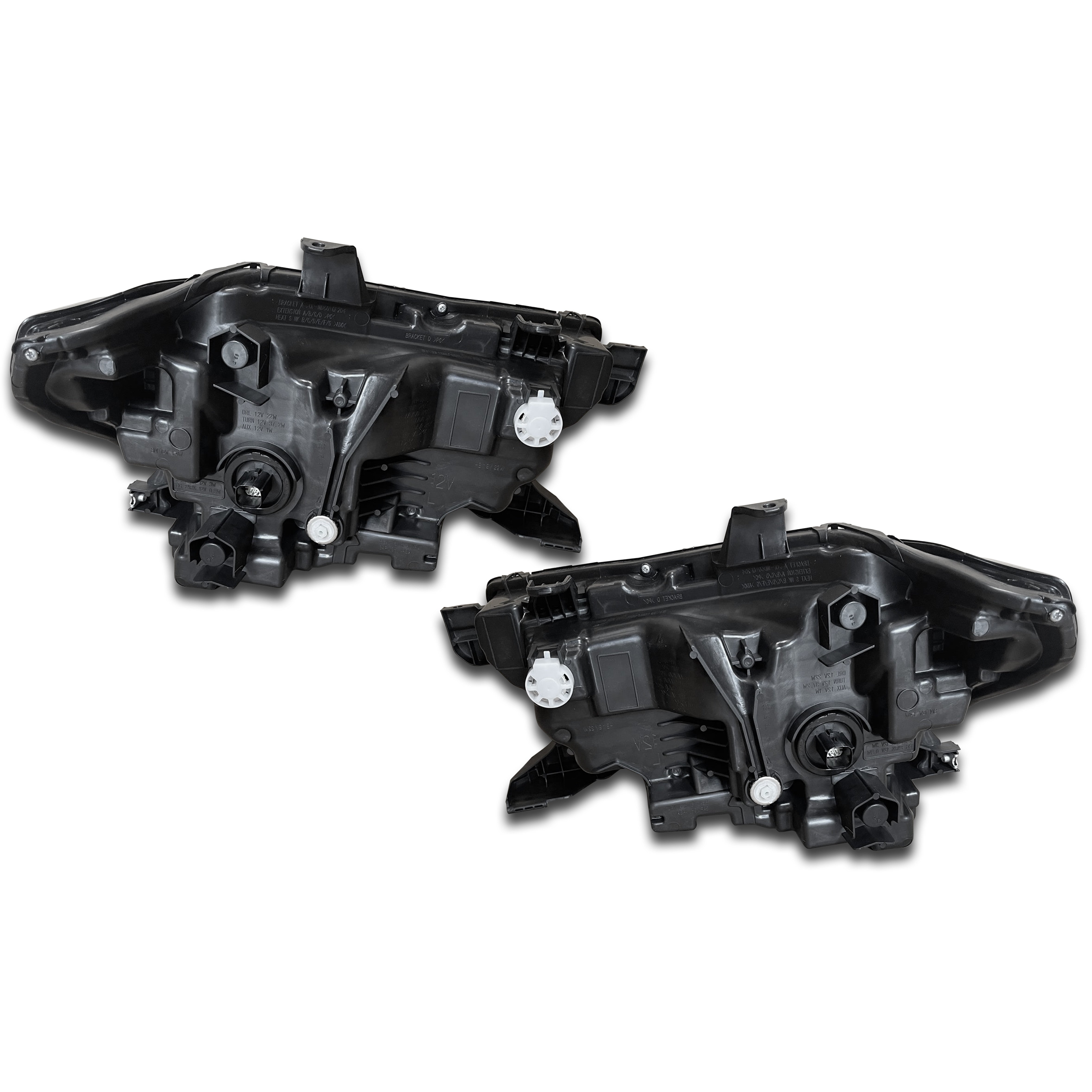 For 2020 2021 2022 2023 Toyota Tacoma Headlight Headlamp Triple LED Factory Assembly Left Right Driver Passenger Side LH RH Pair 2pcs Set TT-TACOMA-A190