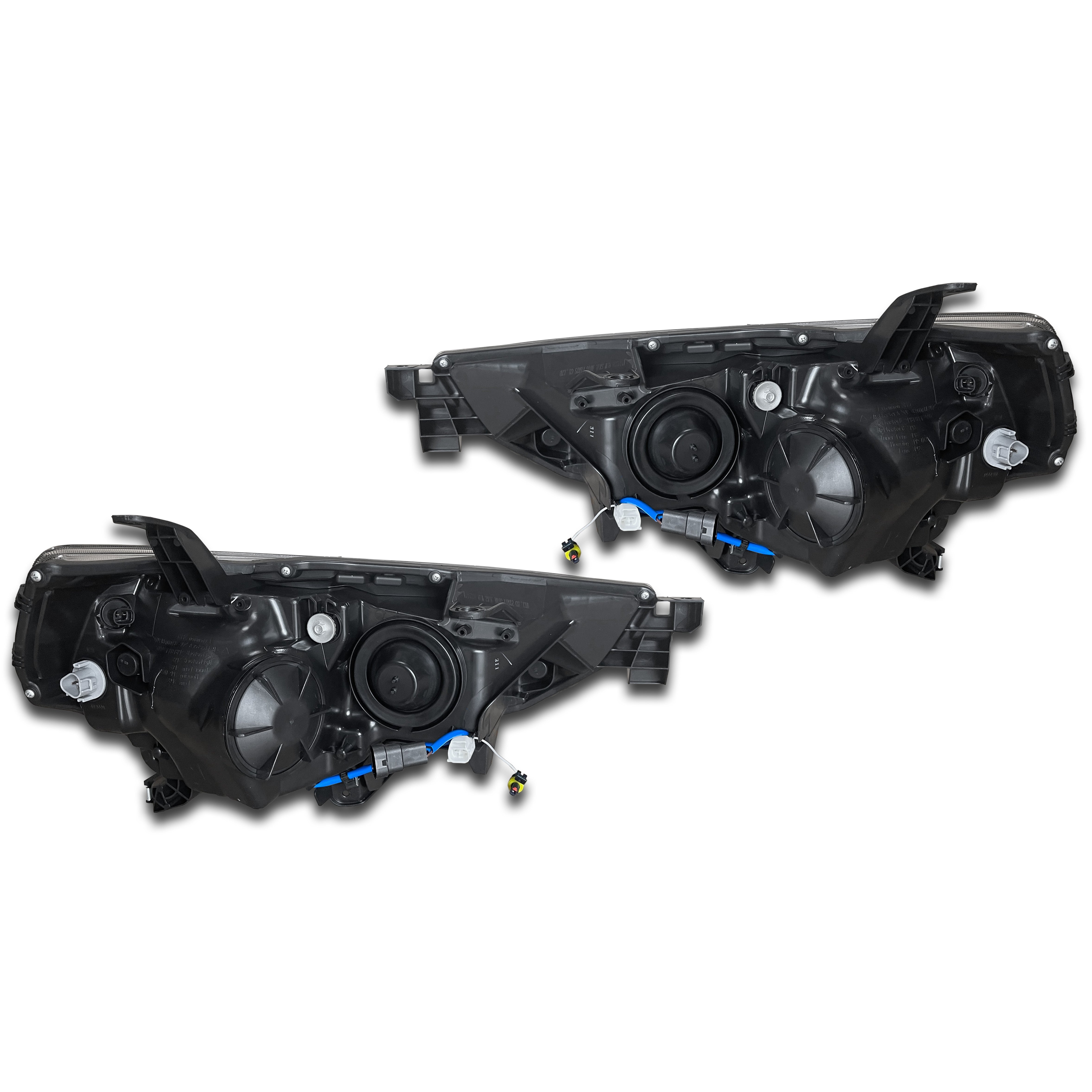 For 2014 2015 2016 2017 2018 2019 2020 2021 Toyota 4Runner LED Headlight Triple Beam Factory Assembly Left Right Driver Passenger Side LH RH Pair Set 2Pcs TT-CB-A163B