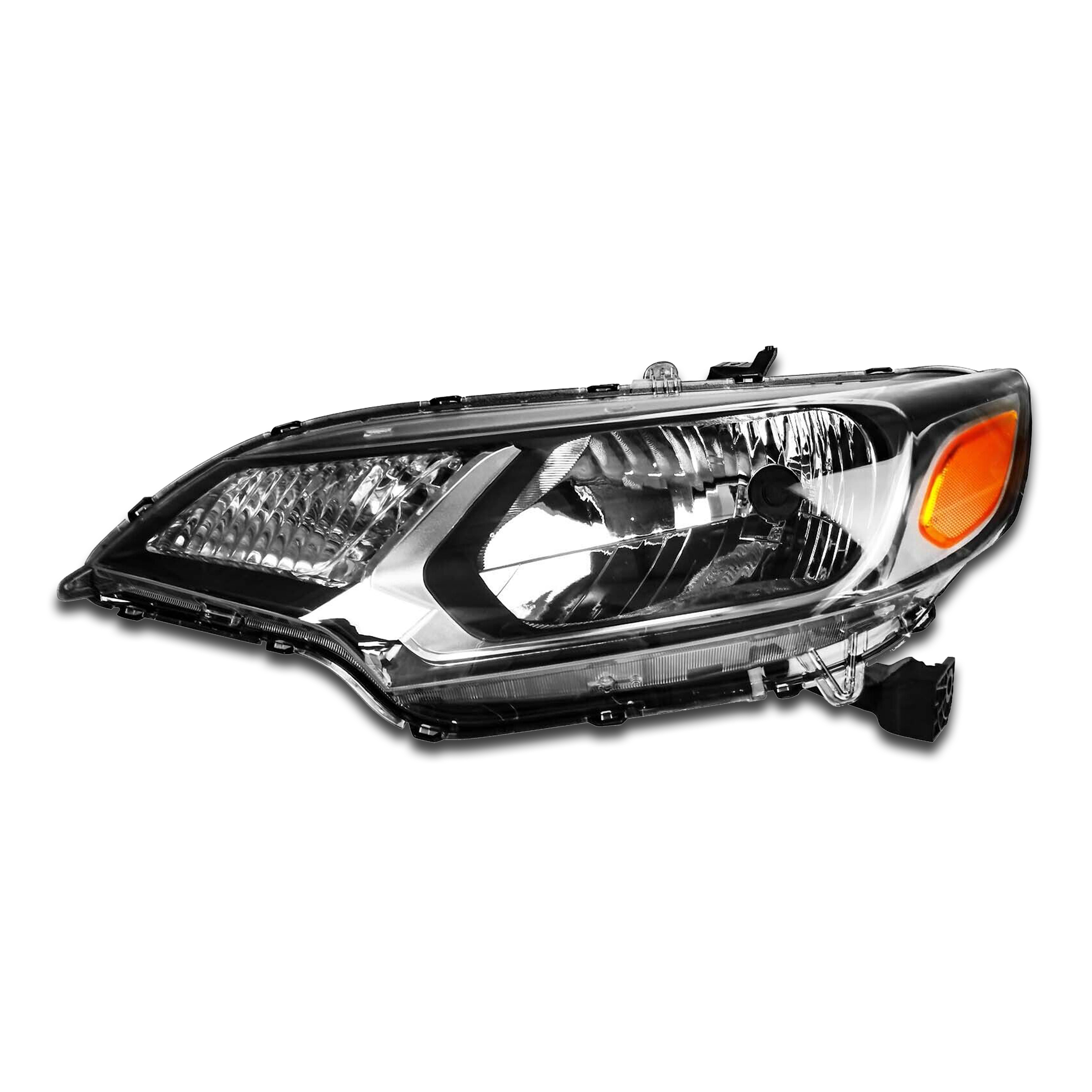 For 2015 2016 2017 Honda Fit Halogen Headlight Headlamp Assembly Left Driver Side LH 33150T5AA01