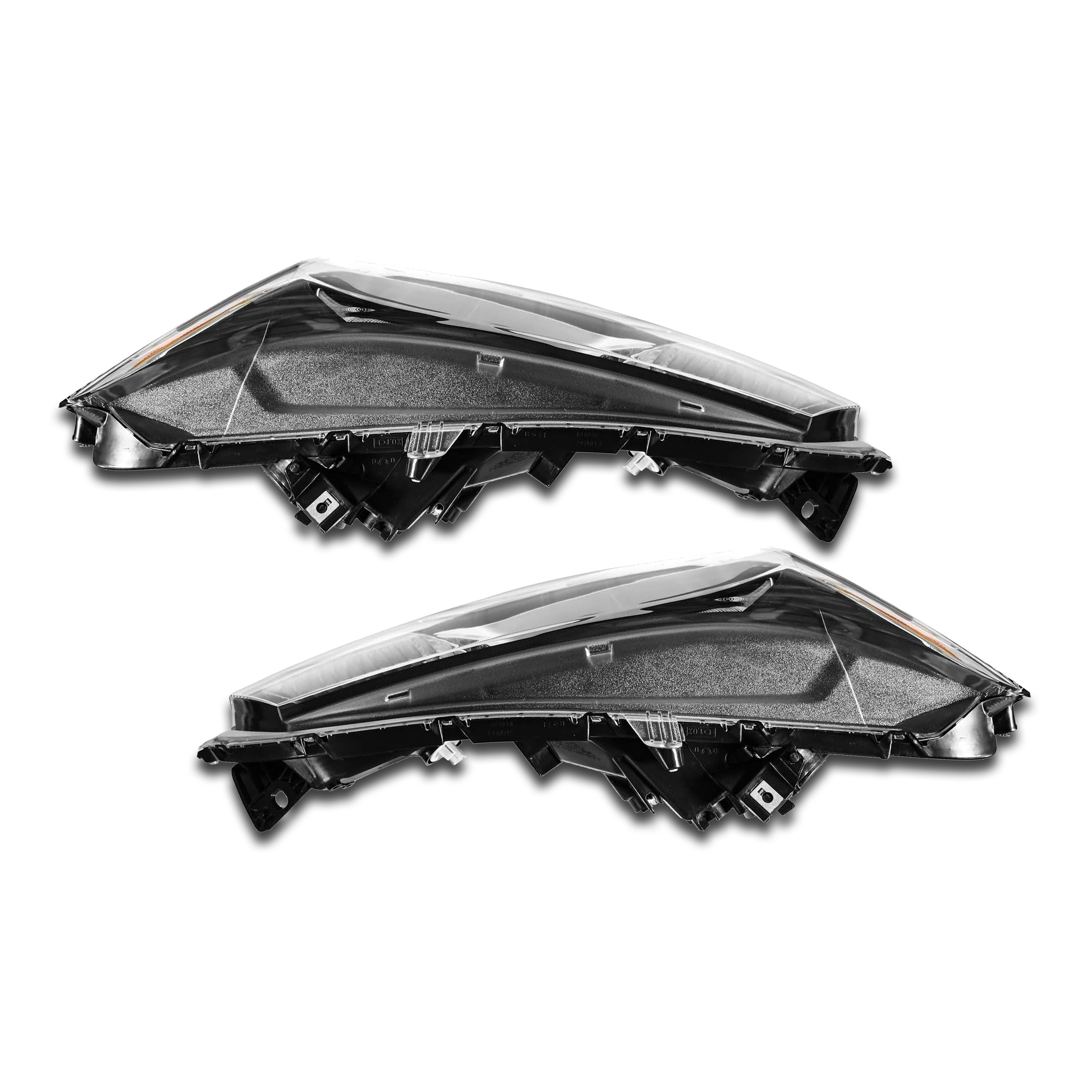 For 2015 2016 2017 Honda Fit Halogen Headlight Assembly Left Right Driver Passenger Side LH RH Set Pair 2Pcs 33150T5AA01 33100T5AA01