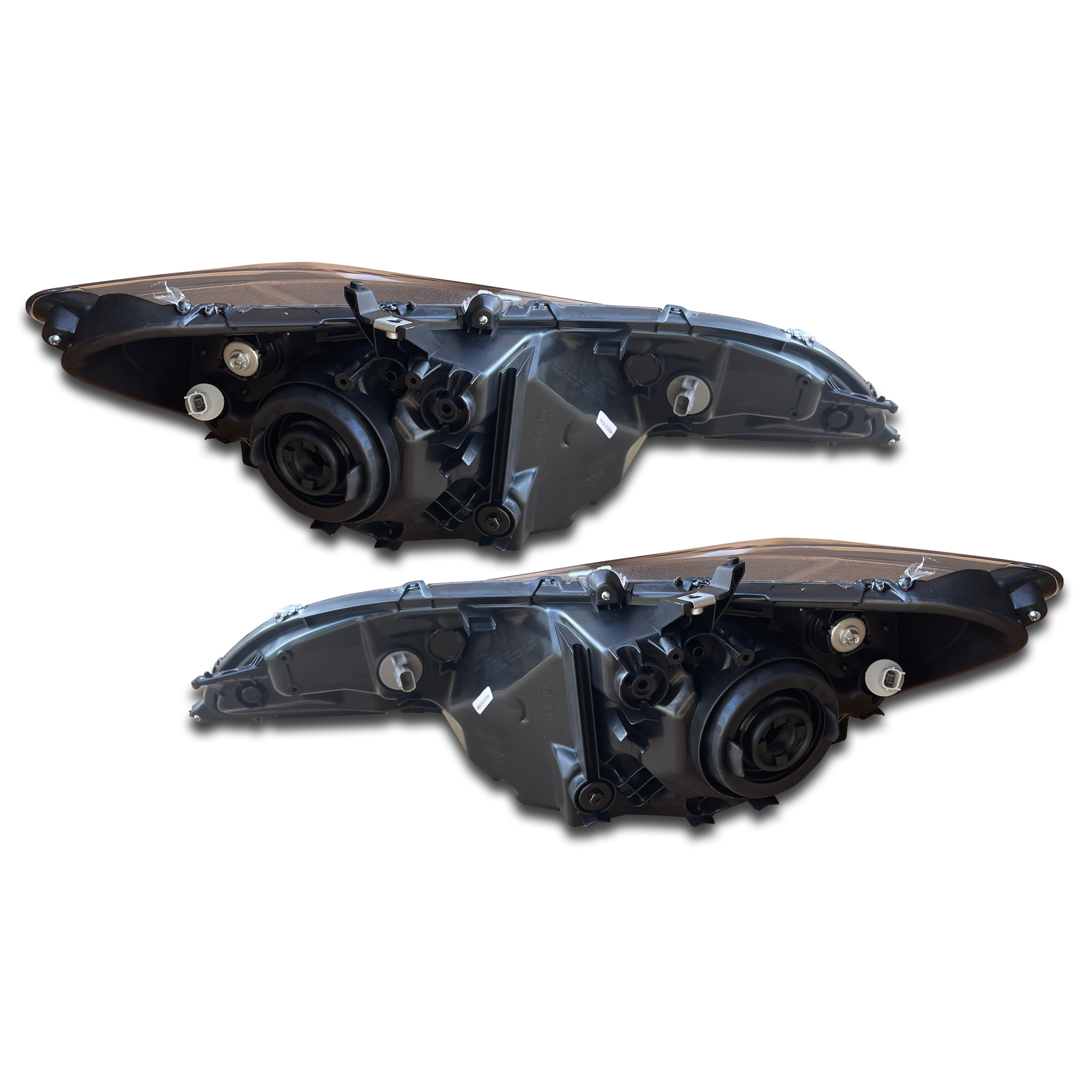 For 2015 2016 2017 Honda Fit Halogen Headlight Assembly Left Right Driver Passenger Side LH RH Set Pair 2Pcs 33150T5AA01 33100T5AA01