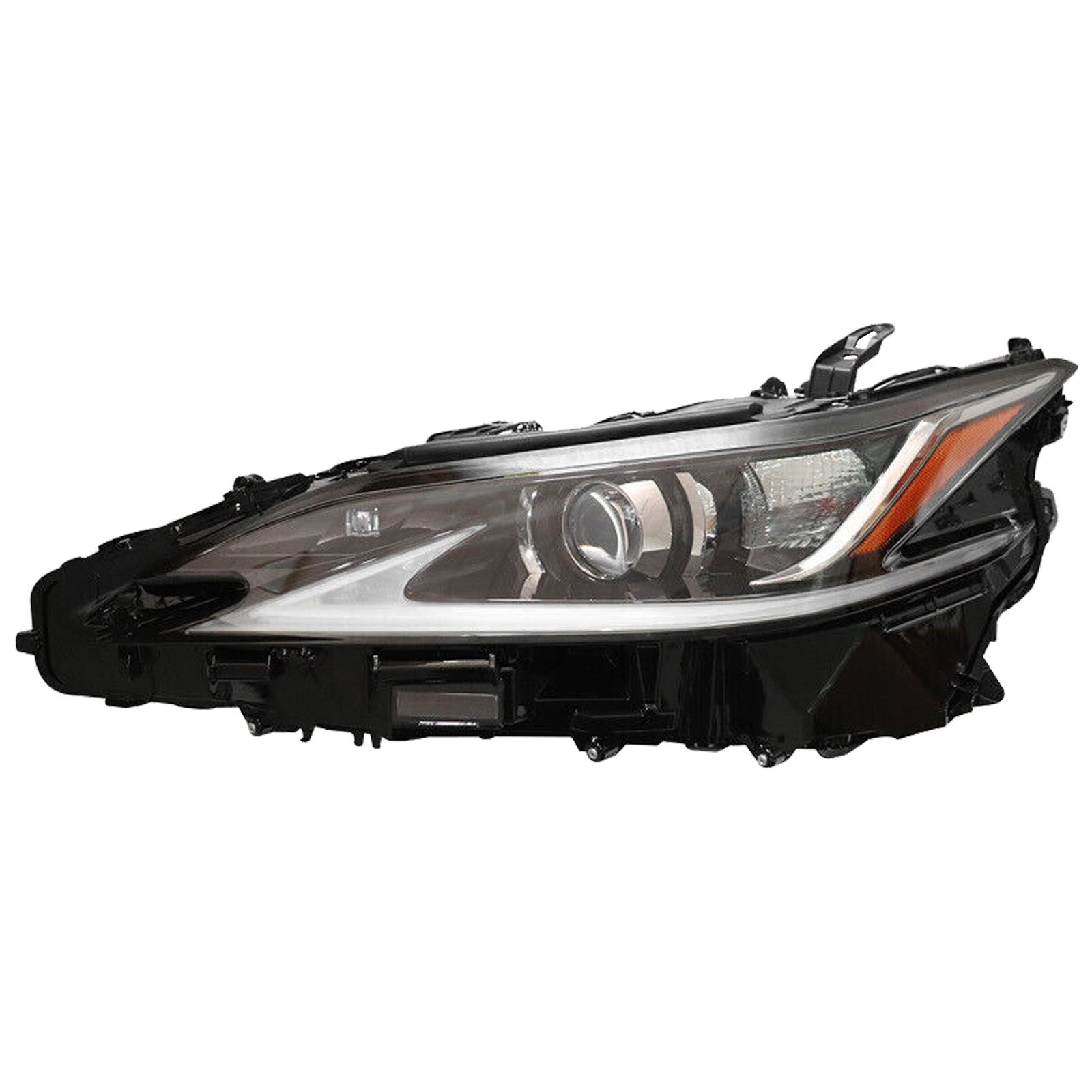 For 2019 2020 2021 Lexus ES250 ES300H ES350 Front Full LED Headlight With LED DRL Signal Lights Assembly Left Right Driver Passenger Side LH RH Set Pair 2Pcs 8115006C90 8115006C91