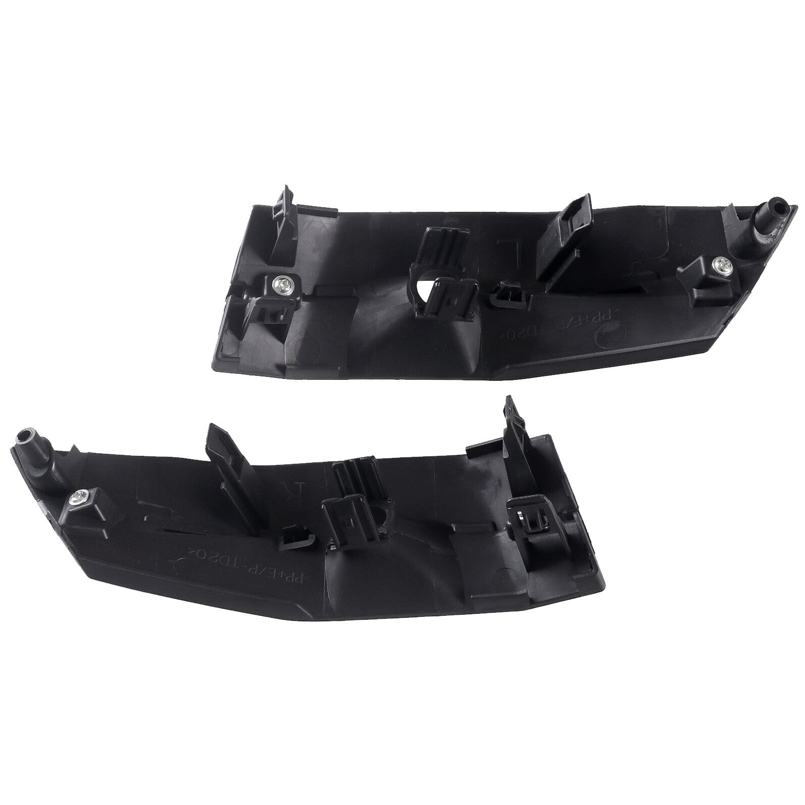 For 2016 2017 2018 Lexus ES300h & ES350 Front Lower Grille Cover Inserts with Sensor Holes Left Right Pair
