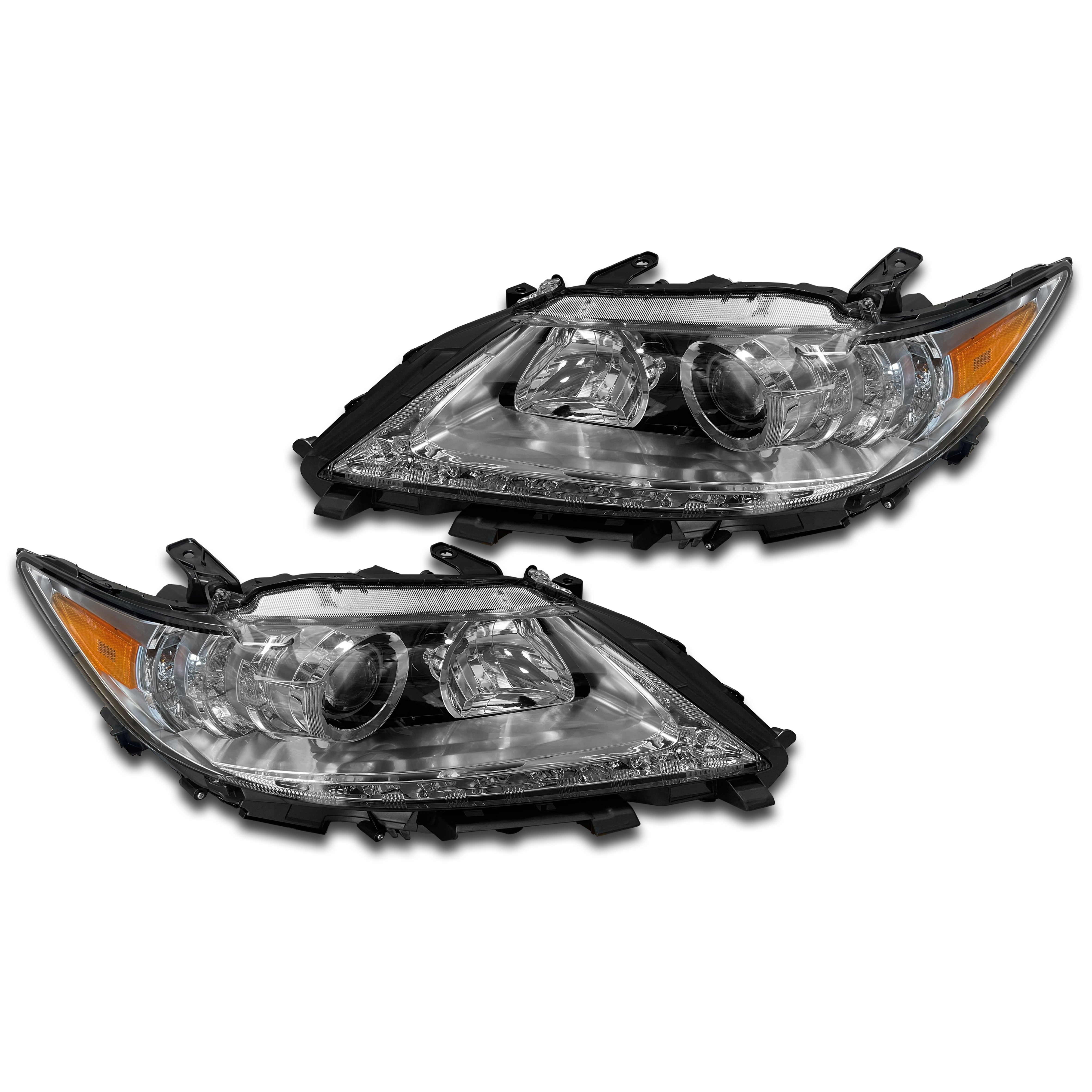 For 2013 2014 2015 Lexus ES300H ES350 HID Xenon Headlight Headlamp Assembly Left Right Driver Passenger Side LH RH Set Pair 2Pcs LX2518140 LX2519140