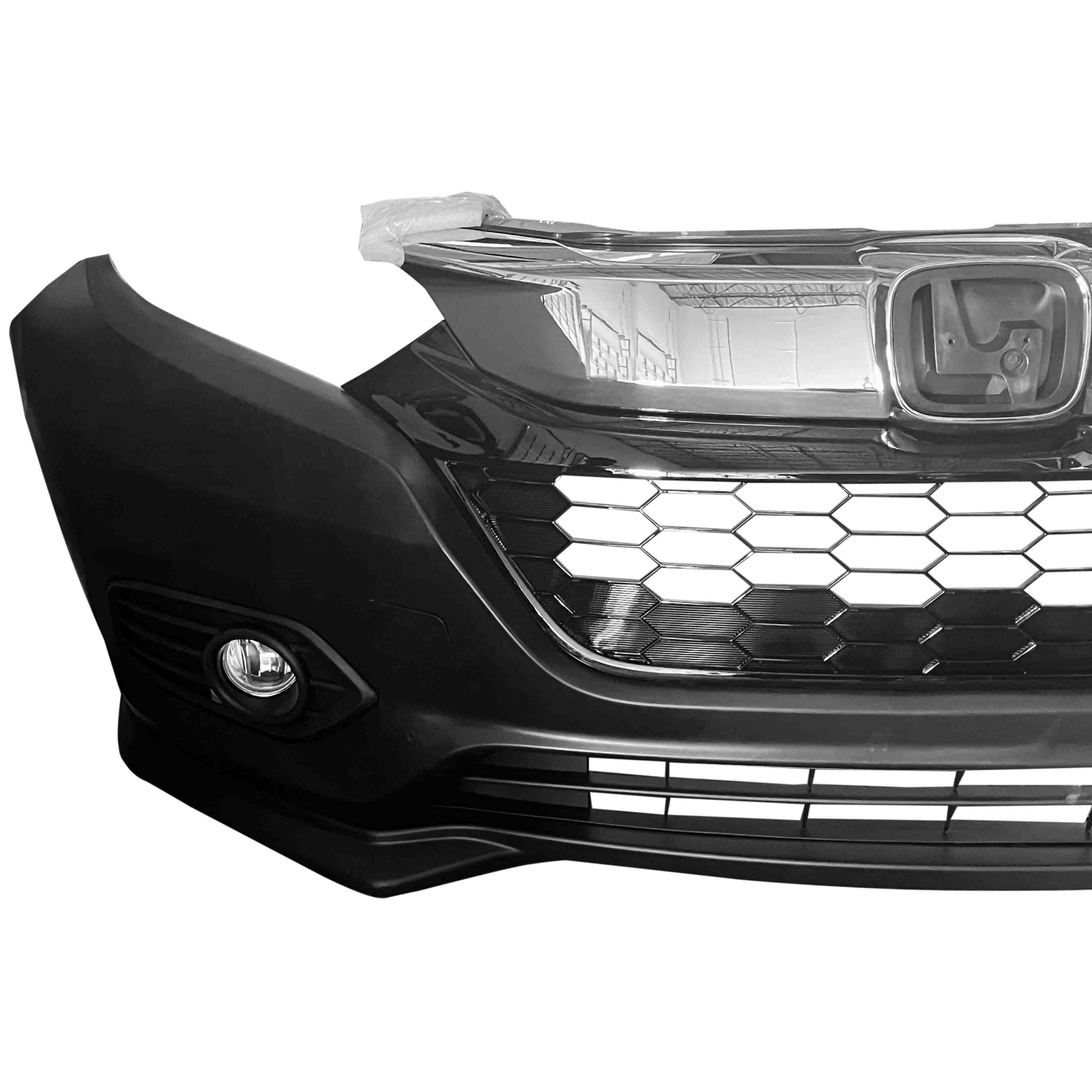 For 2019 2020 2021 2022 Honda HRV HR-V Front Bumper Set Assembly w Grille Fog