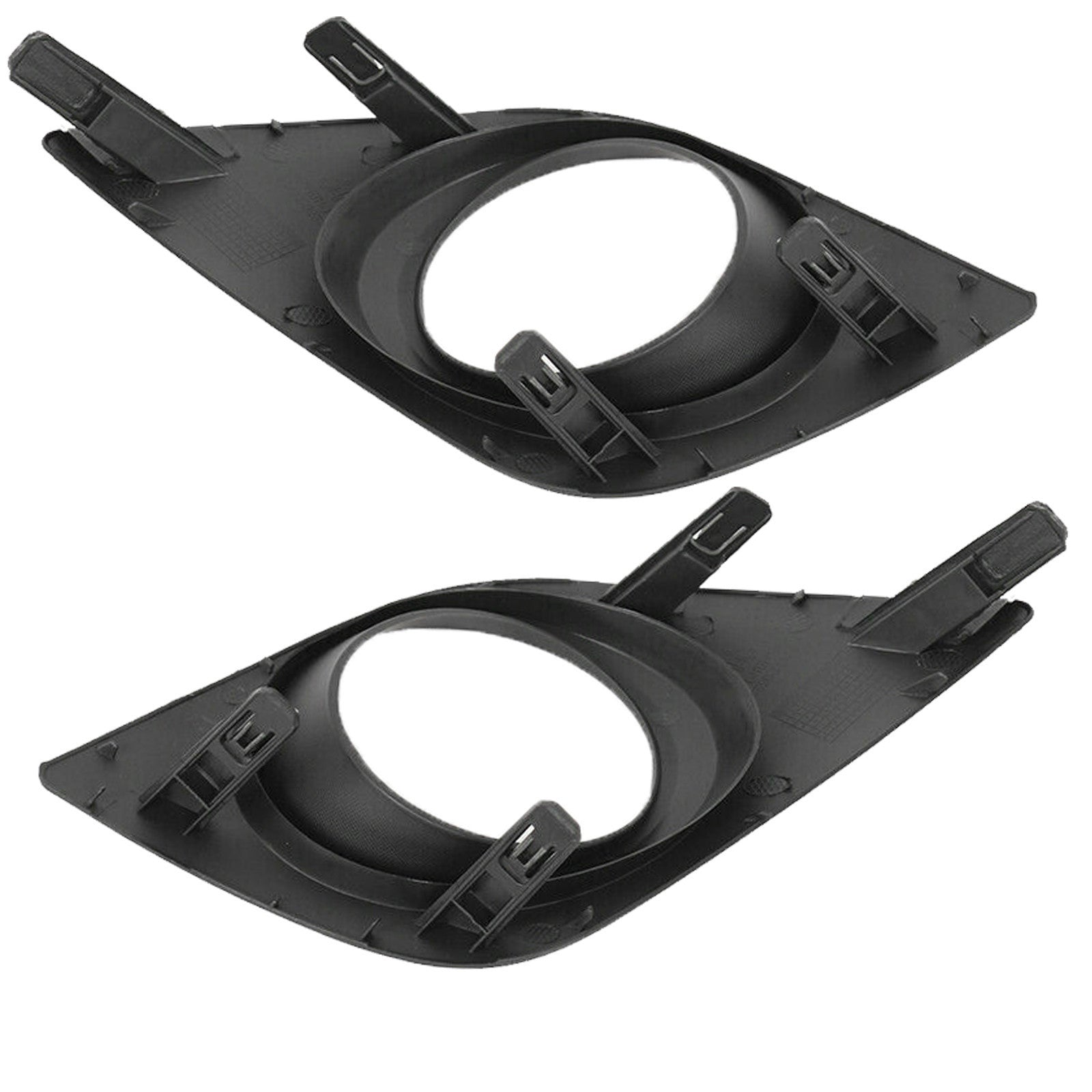 For 2014 2015 2016 Toyota Corolla L LE Front Upper Lower Grille Fog Covers 2pcs