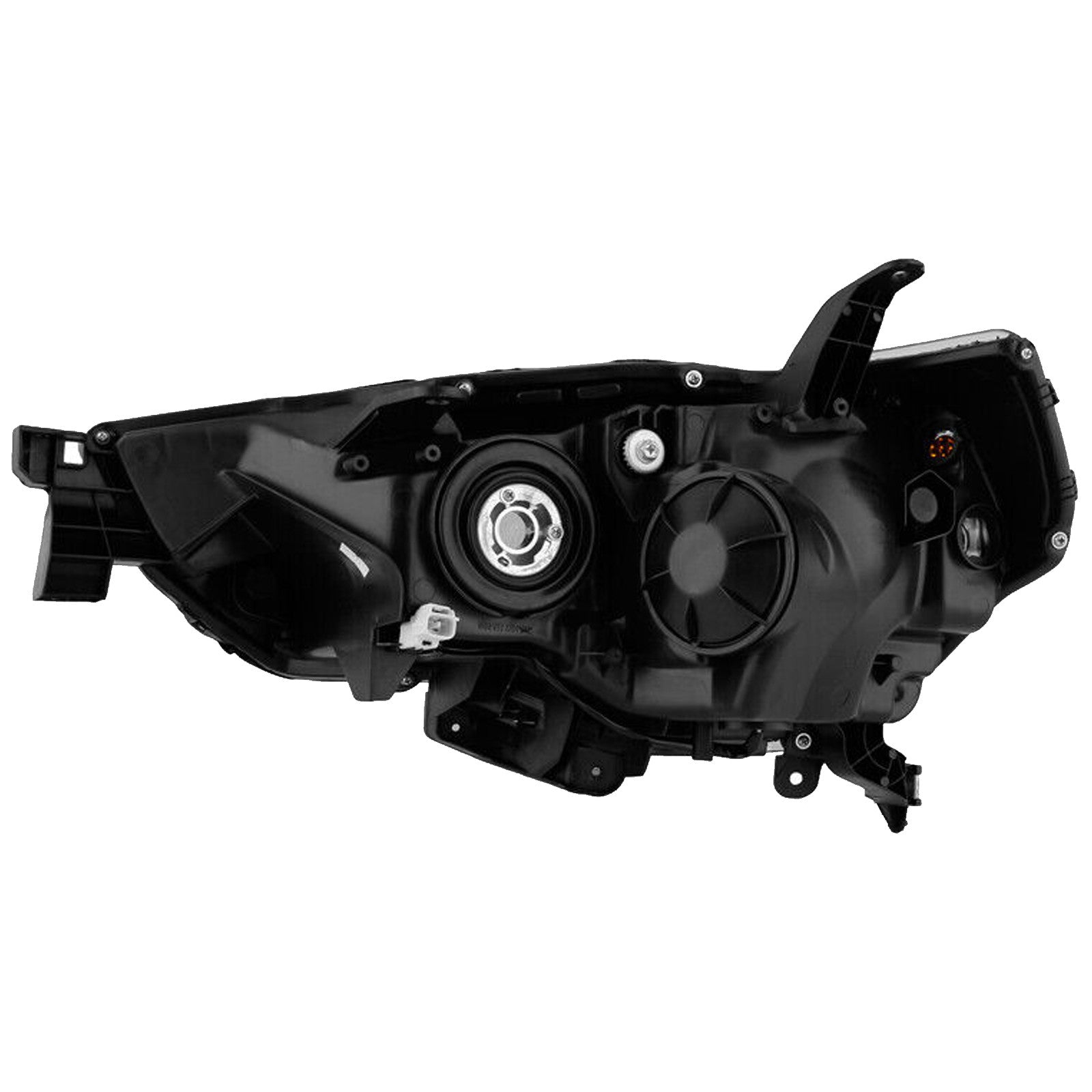 For 2014 2015 2016 2017 2018 2019 2020 2021 Toyota 4Runner Black Halogen Headlight Headlamp Pair Set