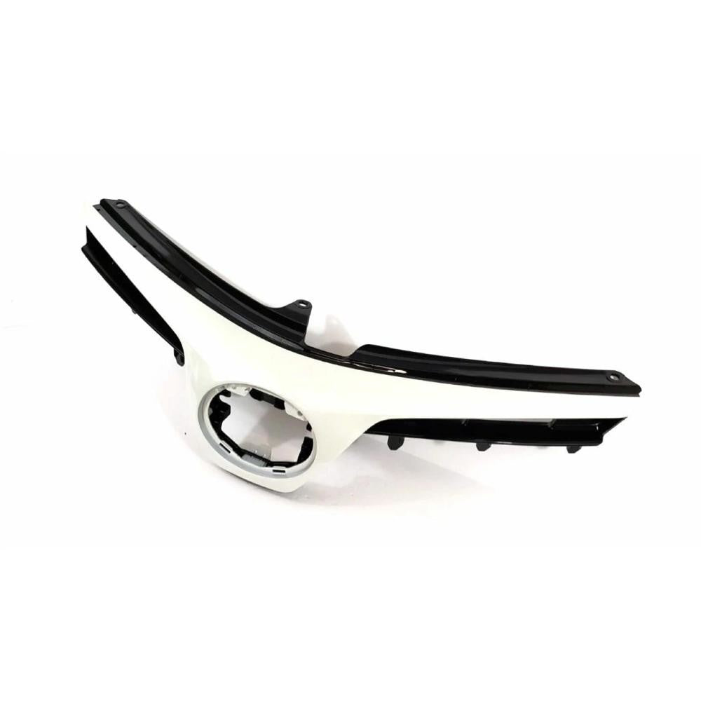 For 2017 2018 2019 Toyota Corolla SE XSE Front Upper Bumper Grille Super White 040