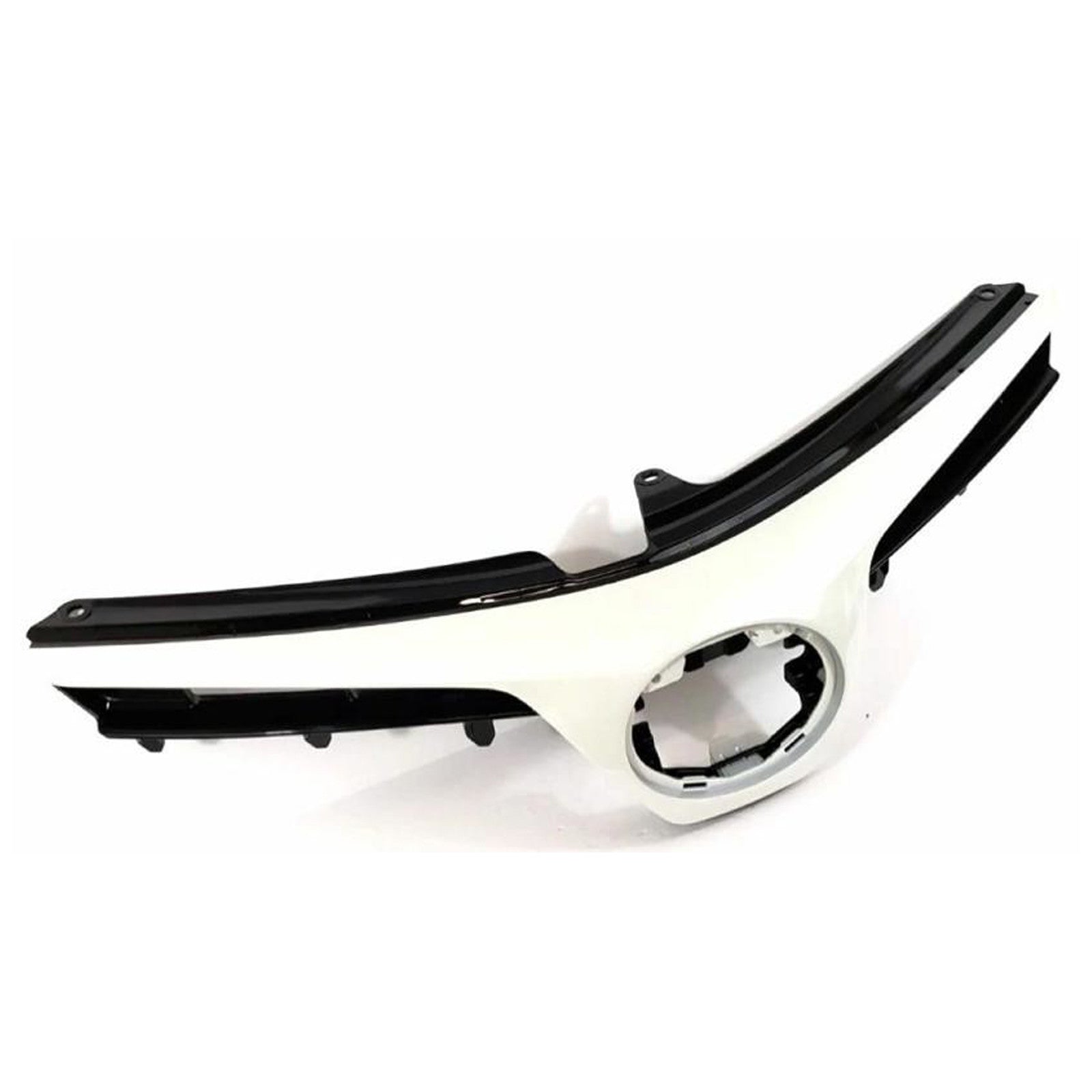 For 2017 2018 2019 Toyota Corolla SE XSE Front Upper Bumper Grille Super White 040