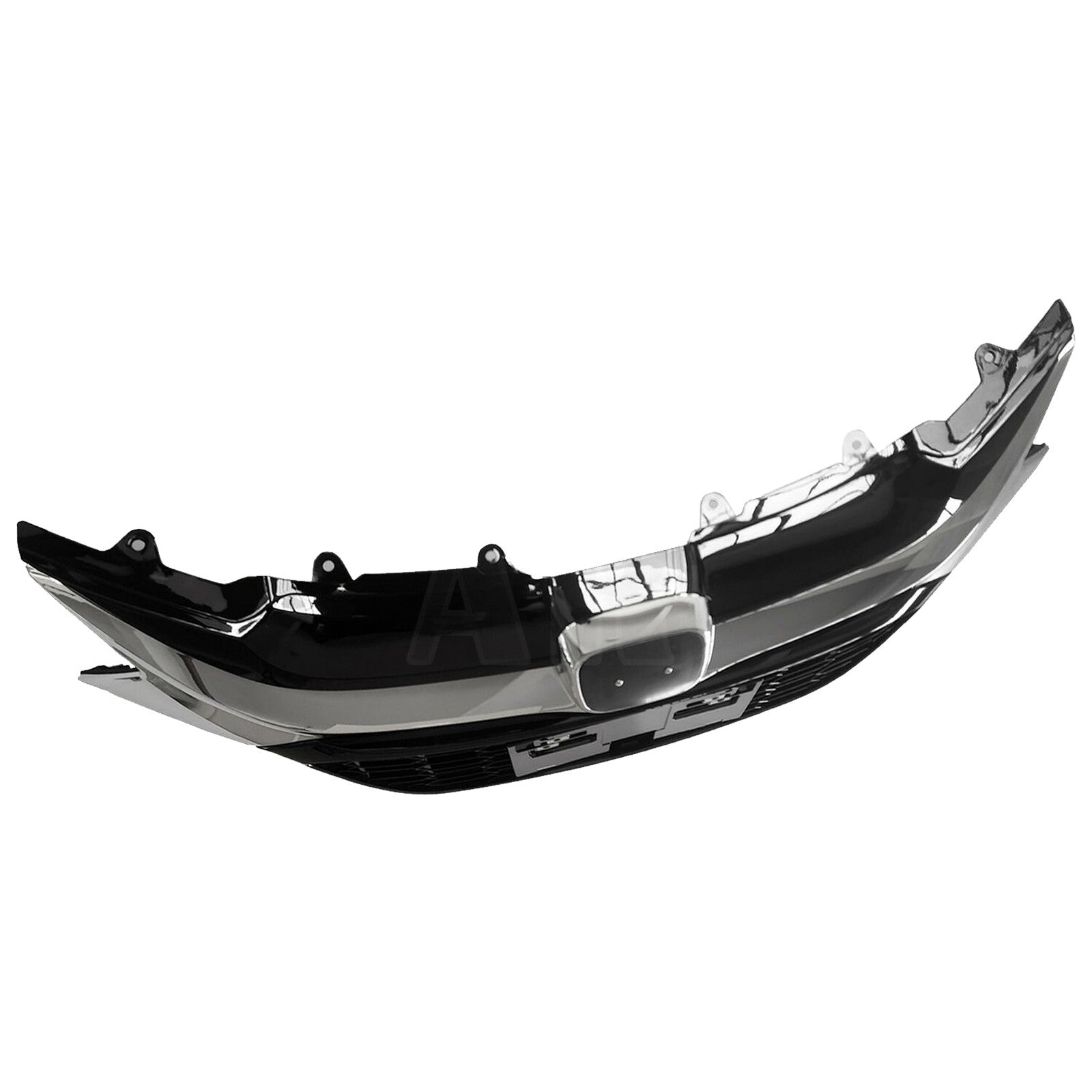 For 2016 2017 2018 Honda HRV Front Upper Grille W Gloss Black Trim